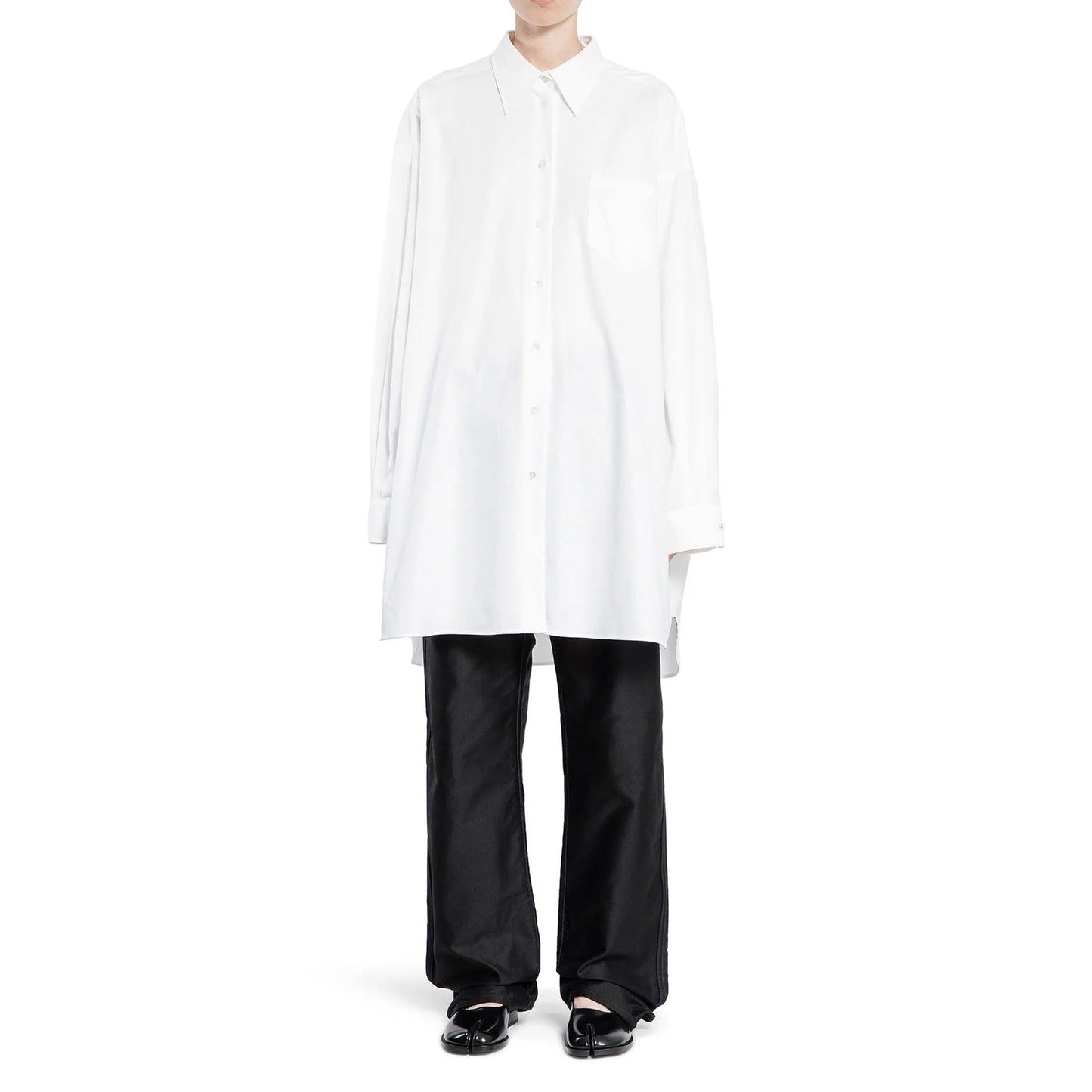 Maison Margiela Cotton Long Shirt Women