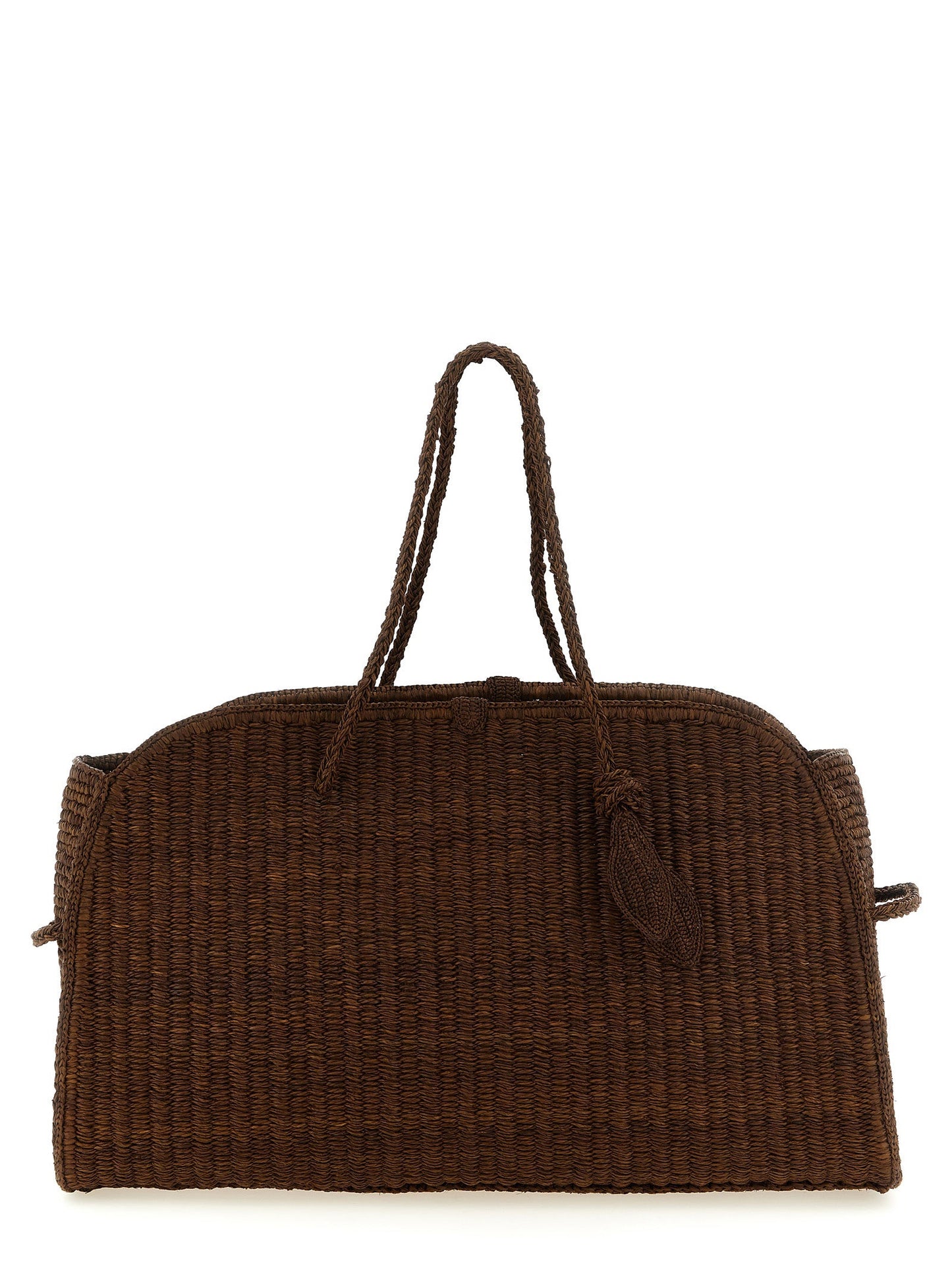 Jacquemus Women 'Le Grand Turismo Raphia' Shopping Bag