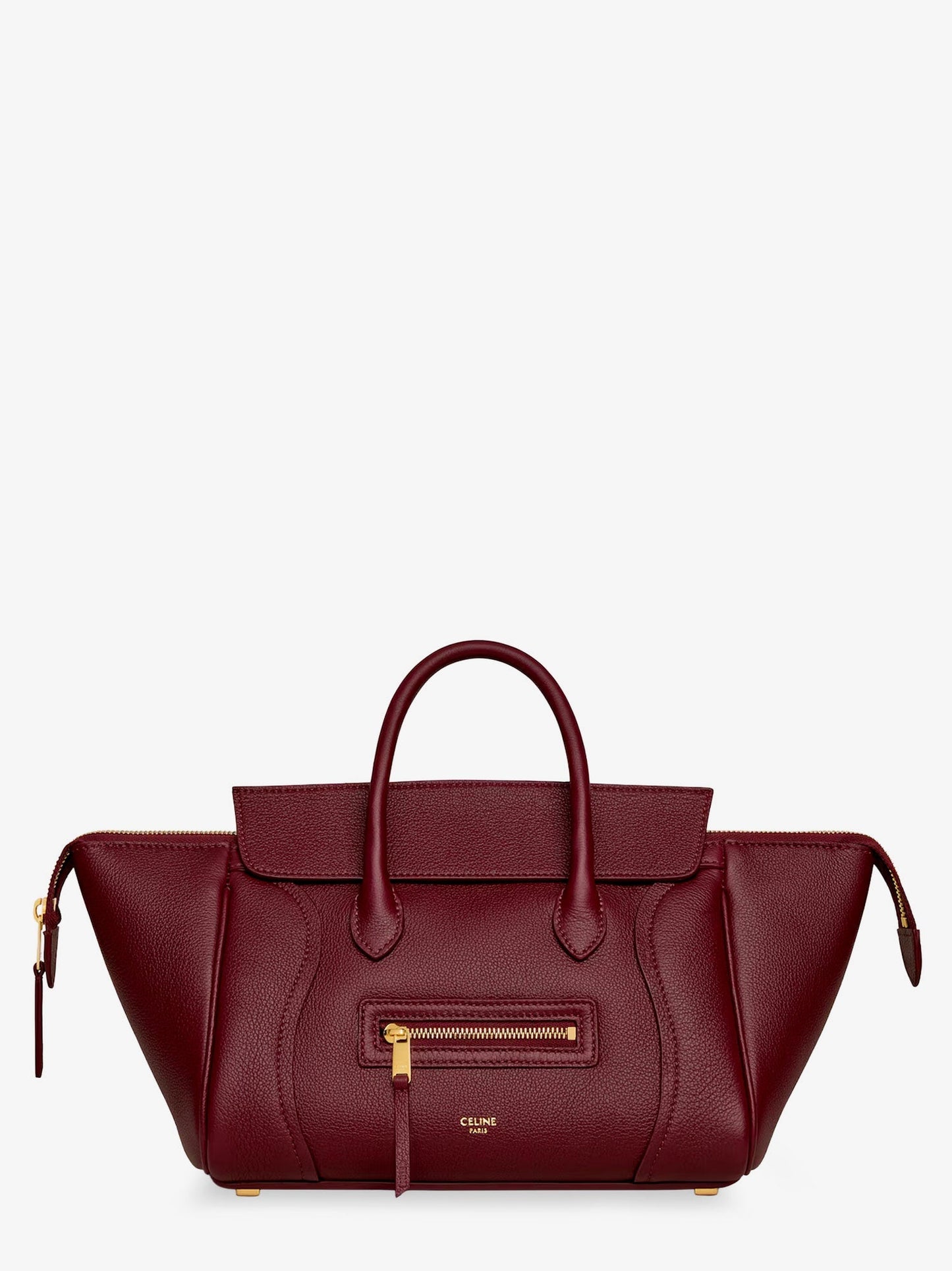 Celine Women Leather Luggage Shoulder Bag