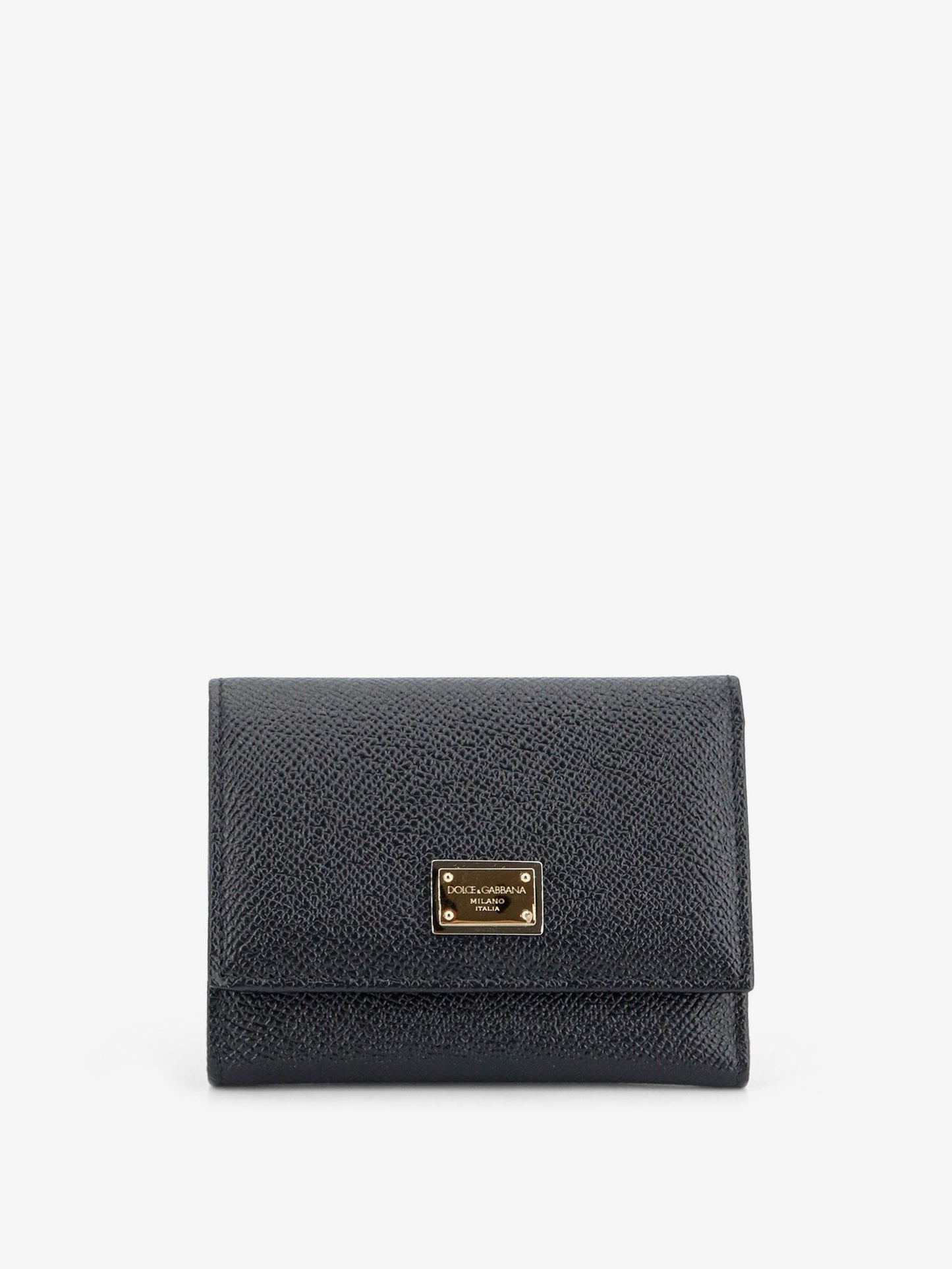 Dolce & Gabbana Women Hammered Leather Wallet