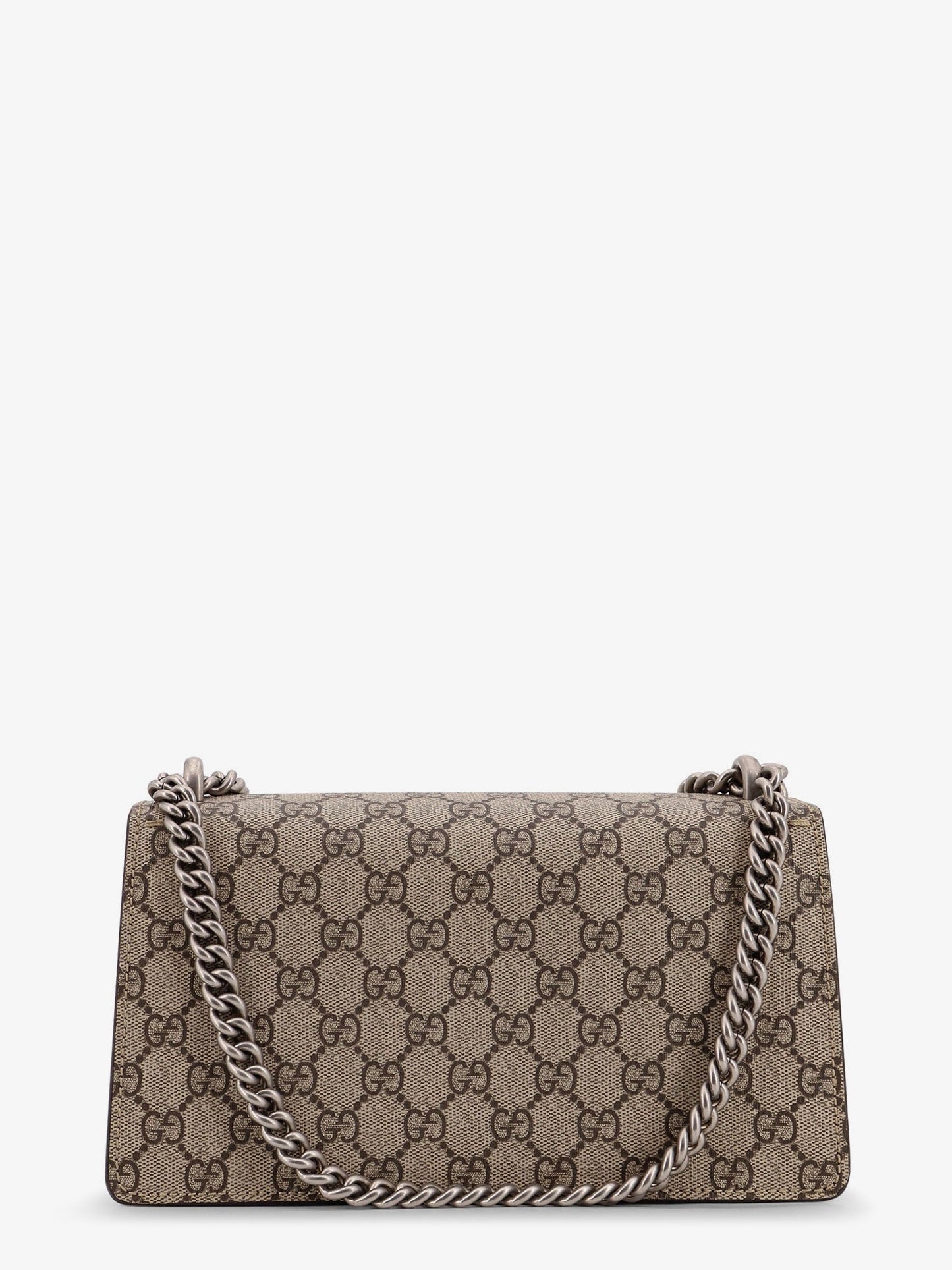 Gucci Women Dionysus Medium Gg Supreme Fabric Crossbody Bag
