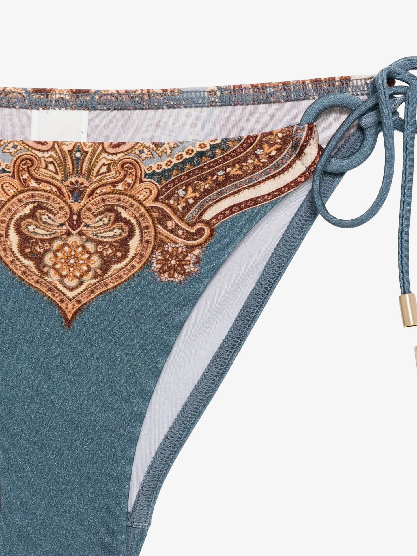 Zimmermann Women Mahon Nylon Bikini With Paisley Print