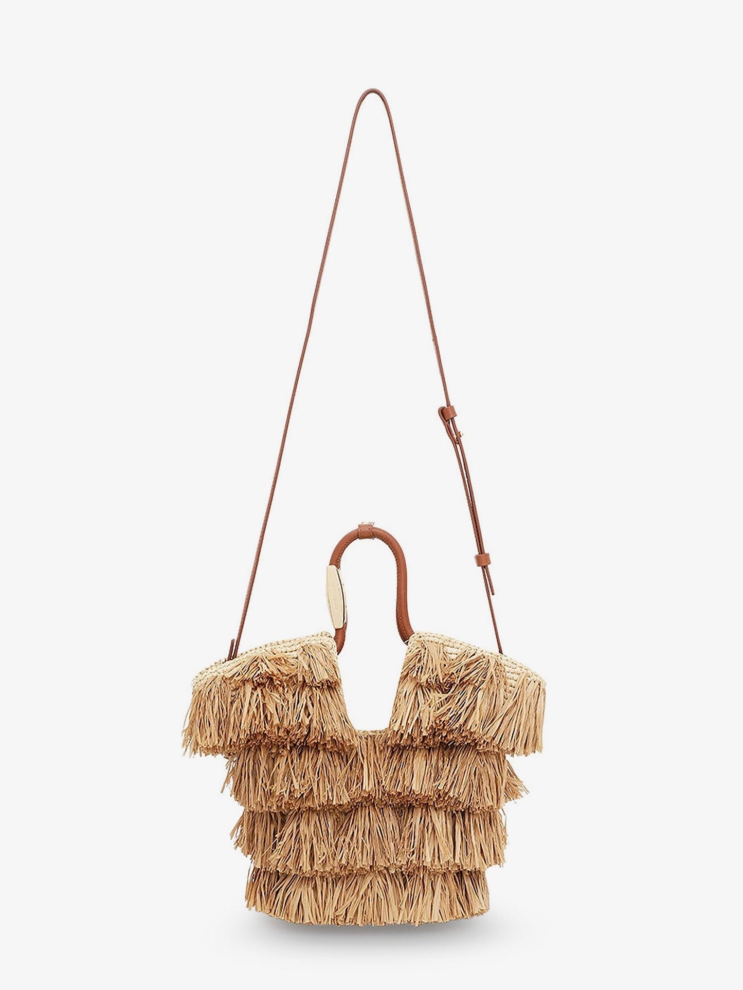 Zimmermann Women Golden Time Crossbody Bag With Fringe