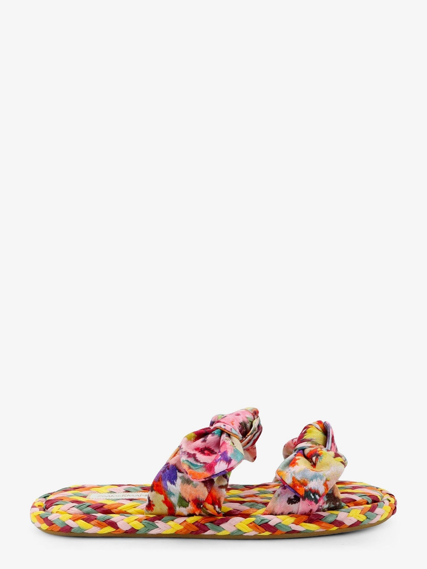 Zimmermann Women Multicolored Raffia Carousel Sandals