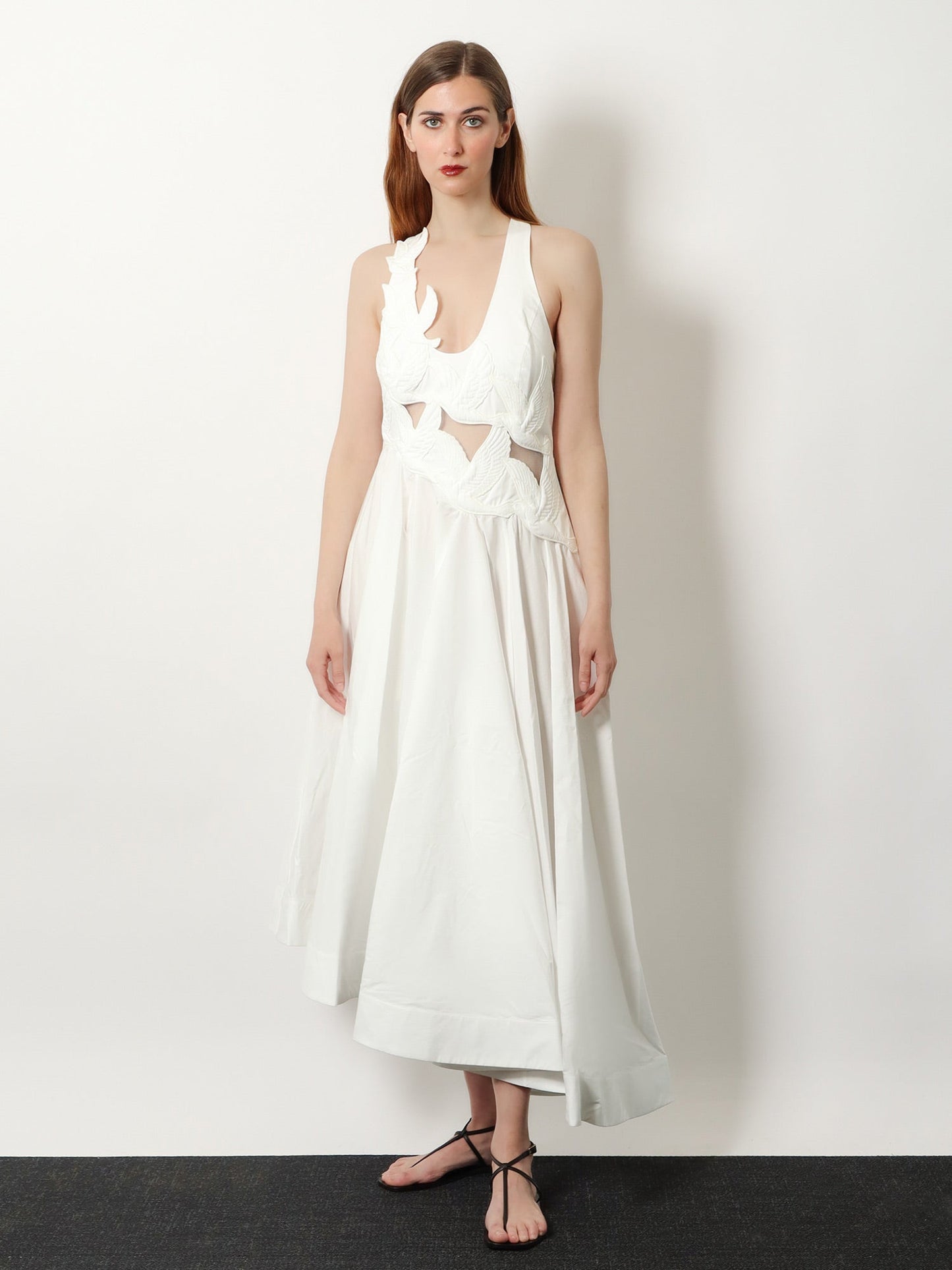 Zimmermann Women Luna Applique Cotton Dress