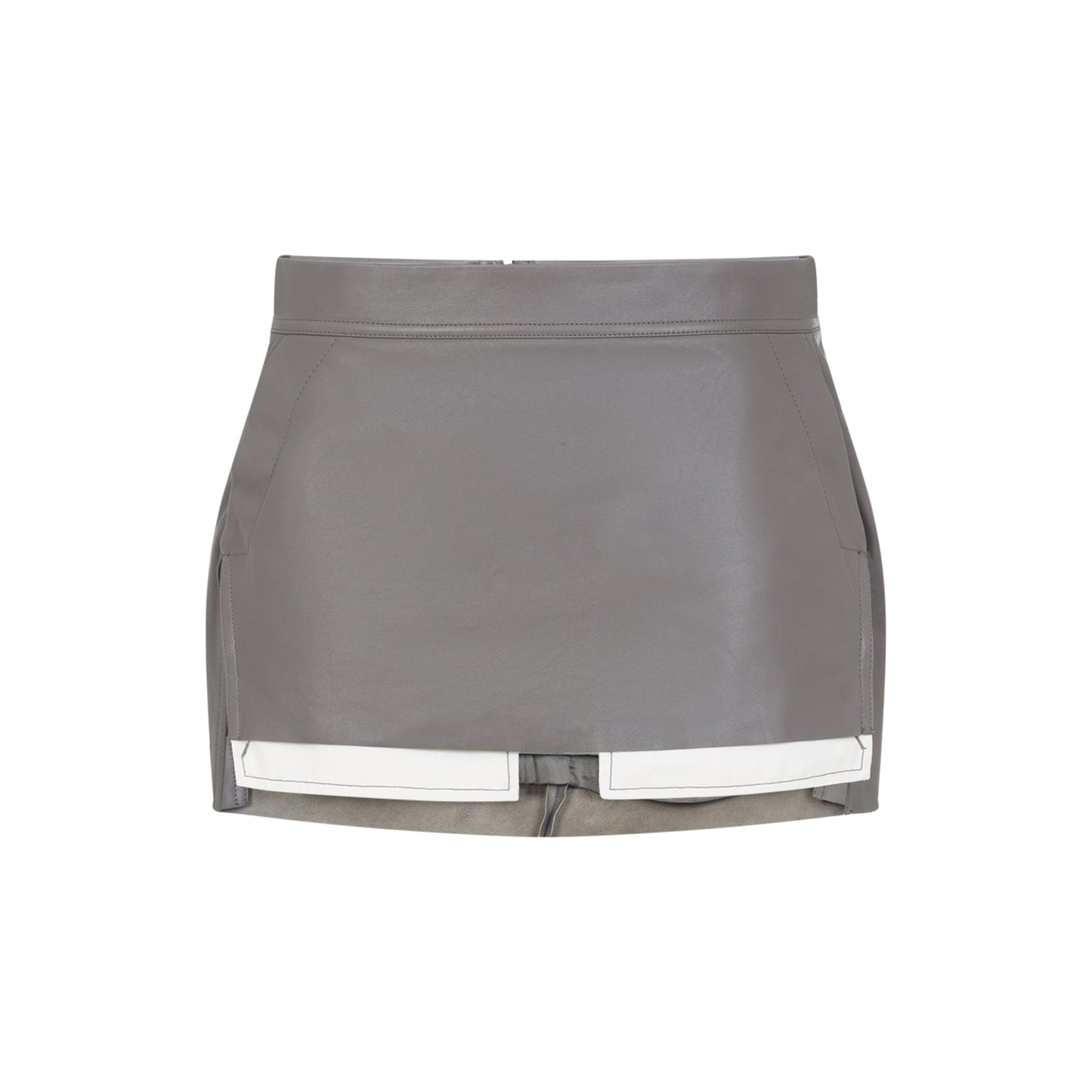 Rick Owens Fog Cutoff Mini Skirt Women