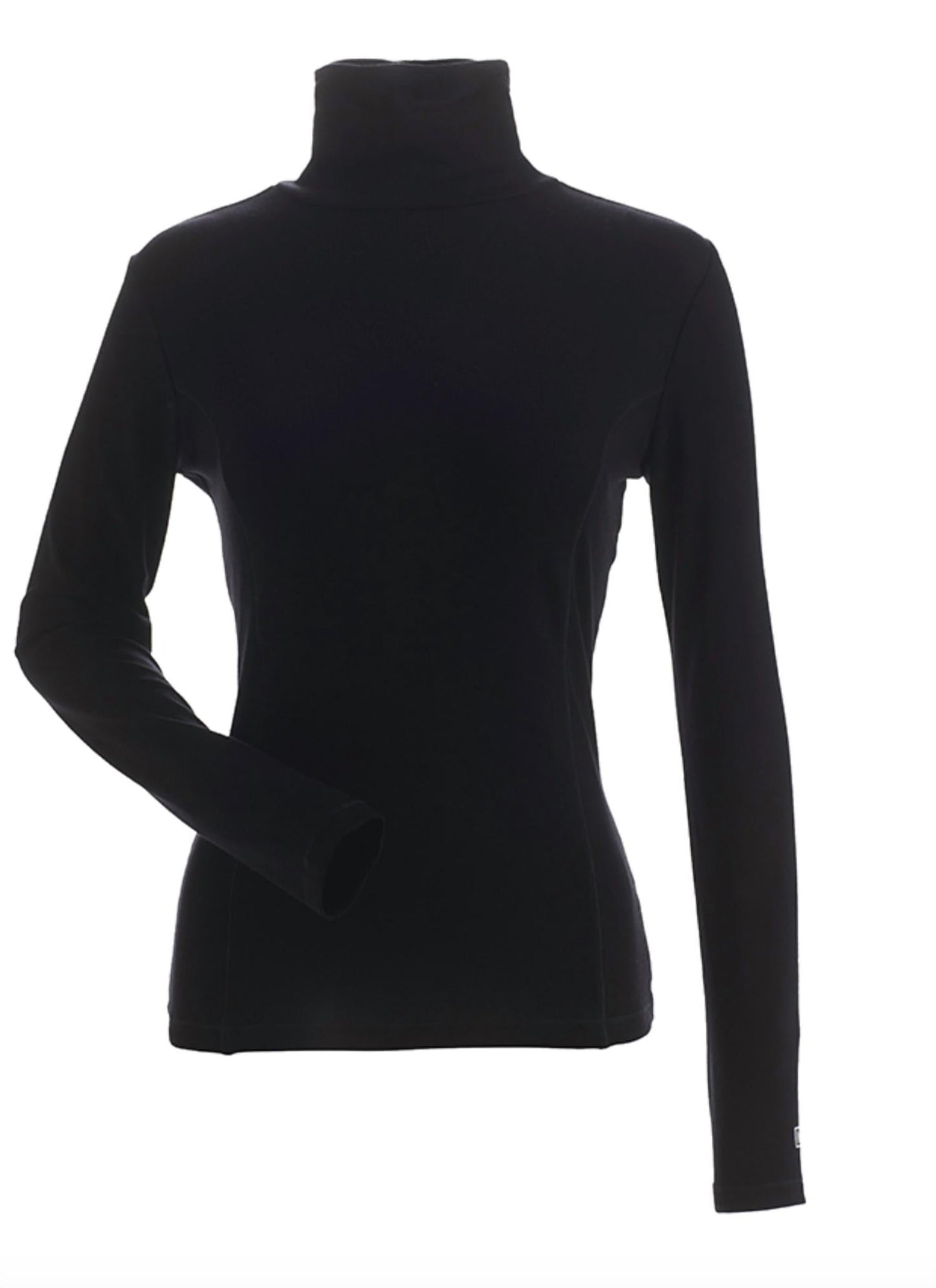 Women's Danni Rib Baselayer Top In Black