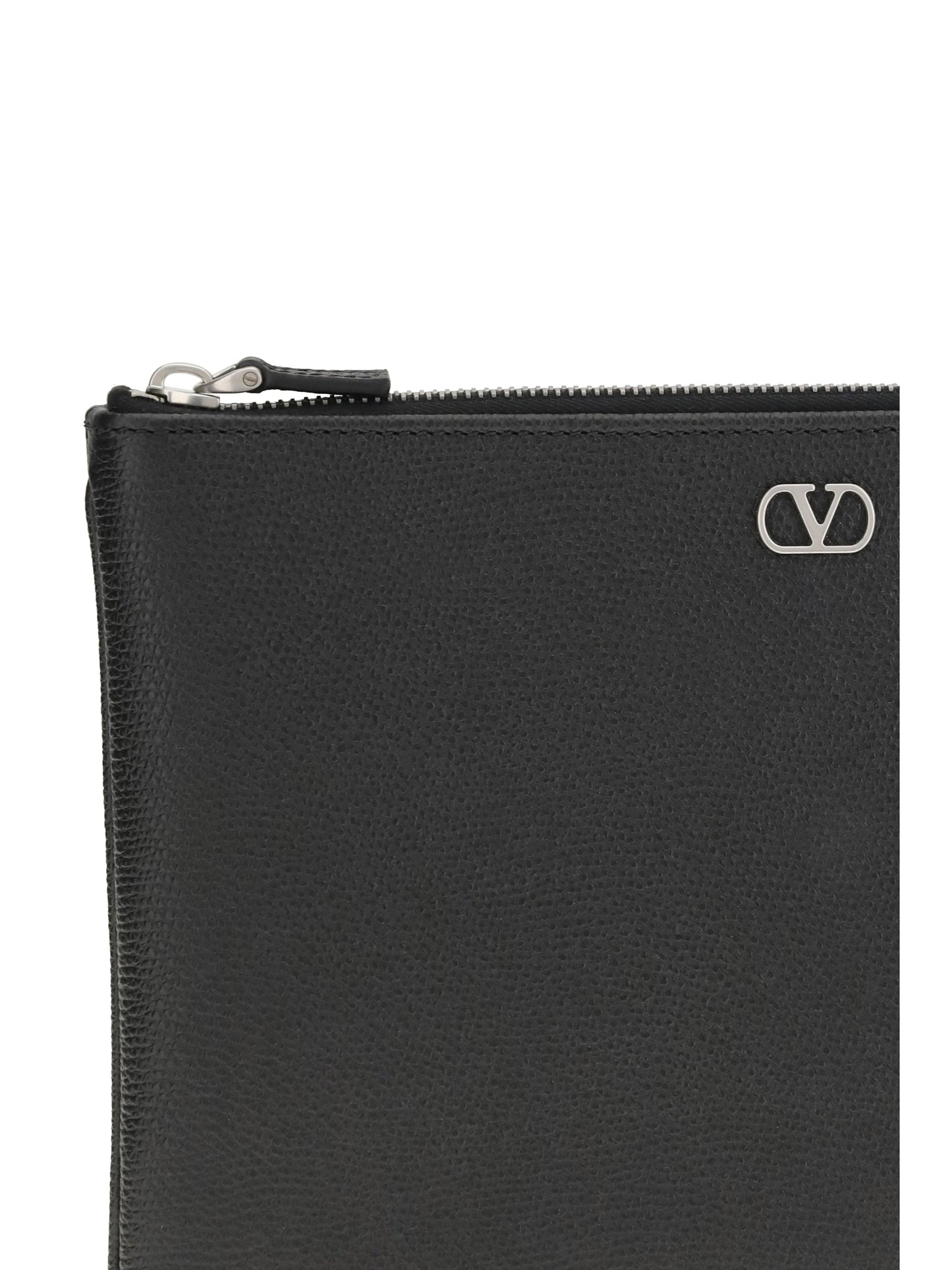Valentino Garavani Men Leather Pouch