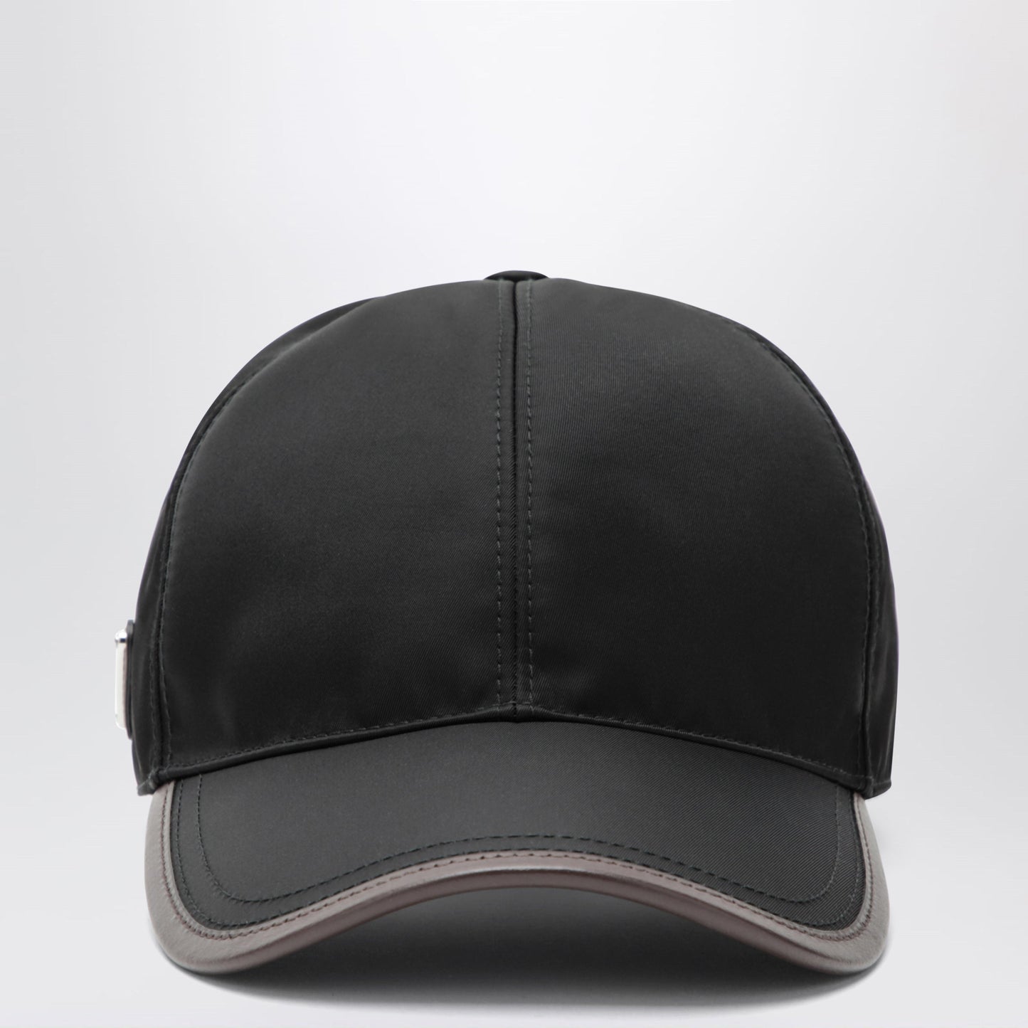 Prada Black Prada Speedrock Baseball Cap In Re-Nylon Men