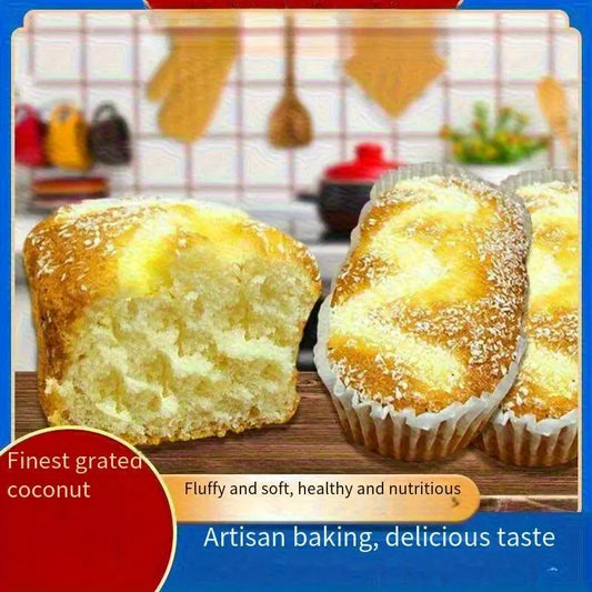 Coconut Cheese Bread Traditional Milk Cake Breakfast Ready-to-Eat Snack Nutritious Wholesale Food Pastry Sold by Snack Sweetts
