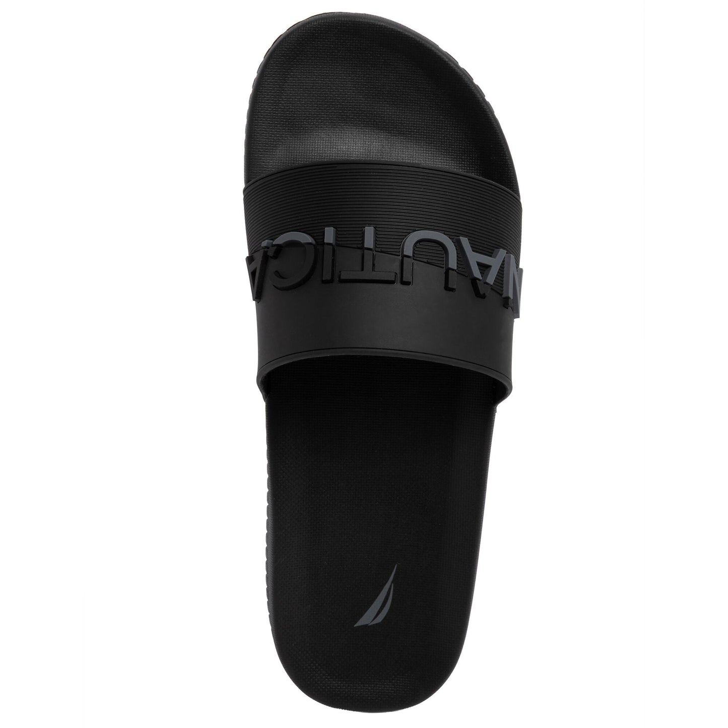 Nautica Mens Logo Slide Sandal