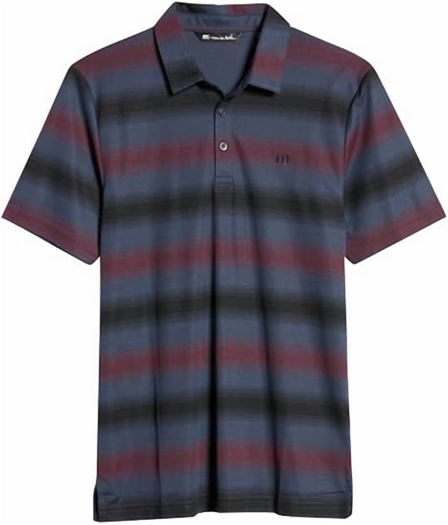 Men's Staycation Polo In Mauve Wine