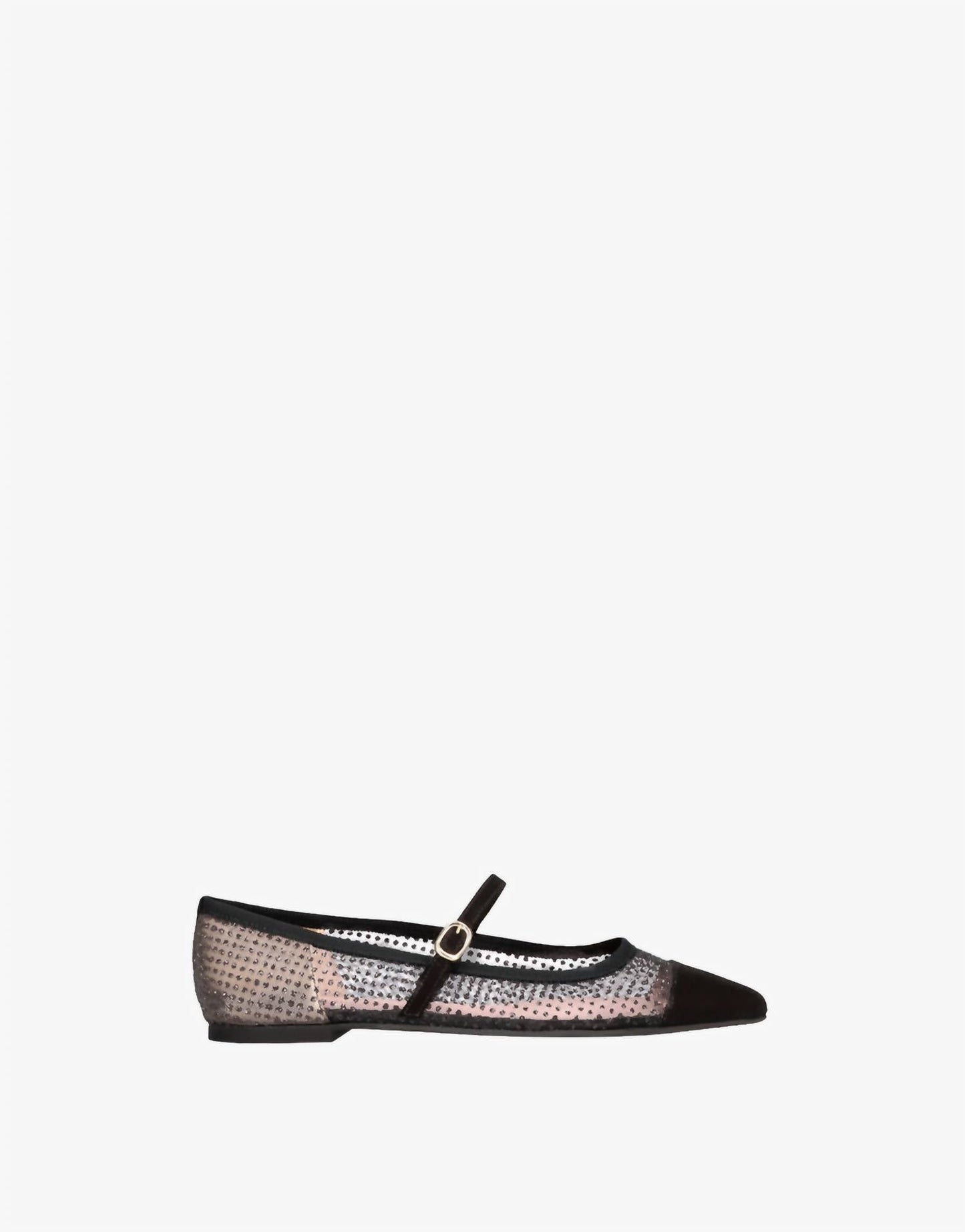 Women's Ella Ballet Flats In Angelis Negro