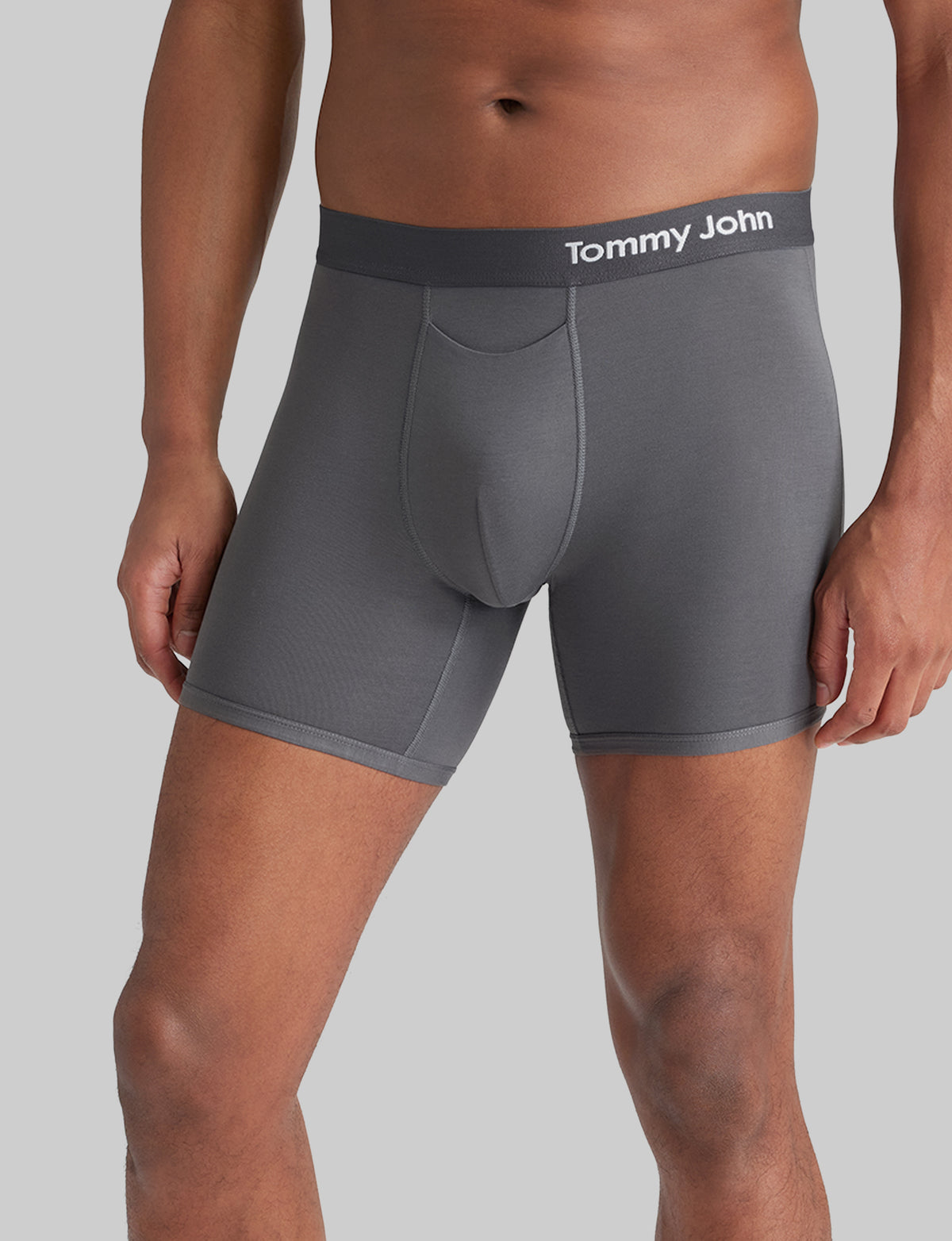 Men's Cool Cotton Mid-Length Boxer Brief 6"