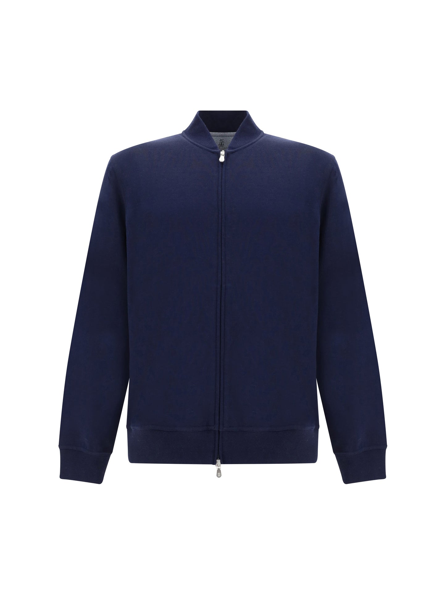 Brunello Cucinelli Men Cotton Zip Sweatshirt