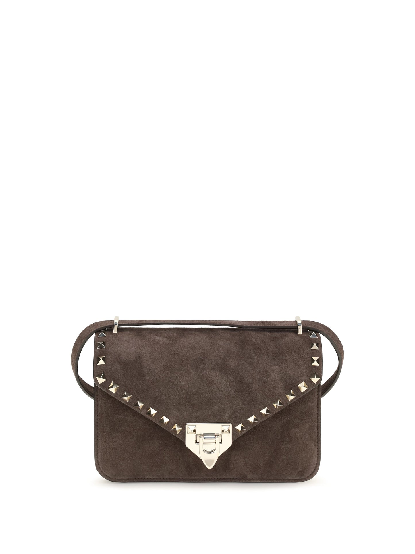 Valentino Garavani Women Rockstud Mini Suede Shoulder Bag