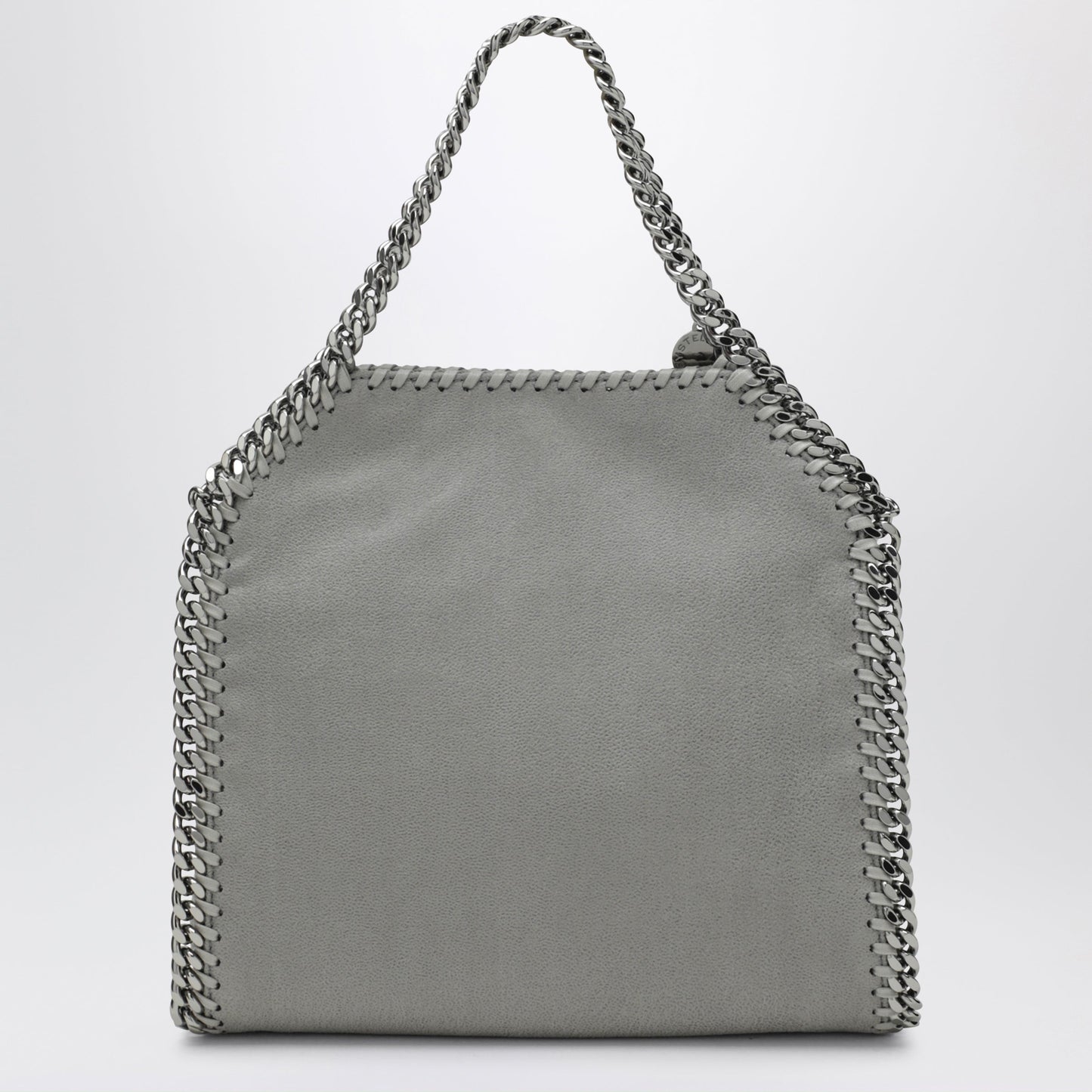 Stella Mccartney Mini Falabella Tote Bag In Light Grey Women
