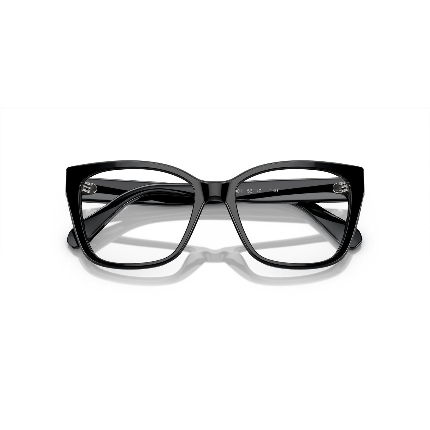 0Sk2008 Oversized Square Frame Eyeglasses with Crystal Embellishments