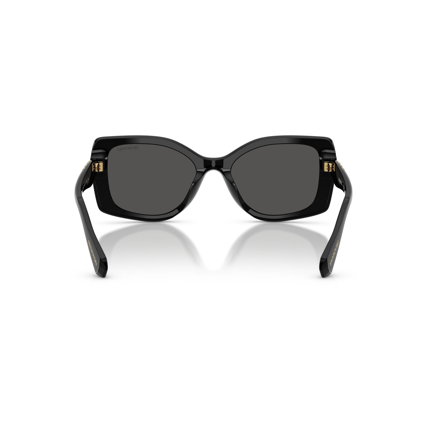 0Sk6058U Oversized Square Frame Sunglasses with Crystal Embellishments