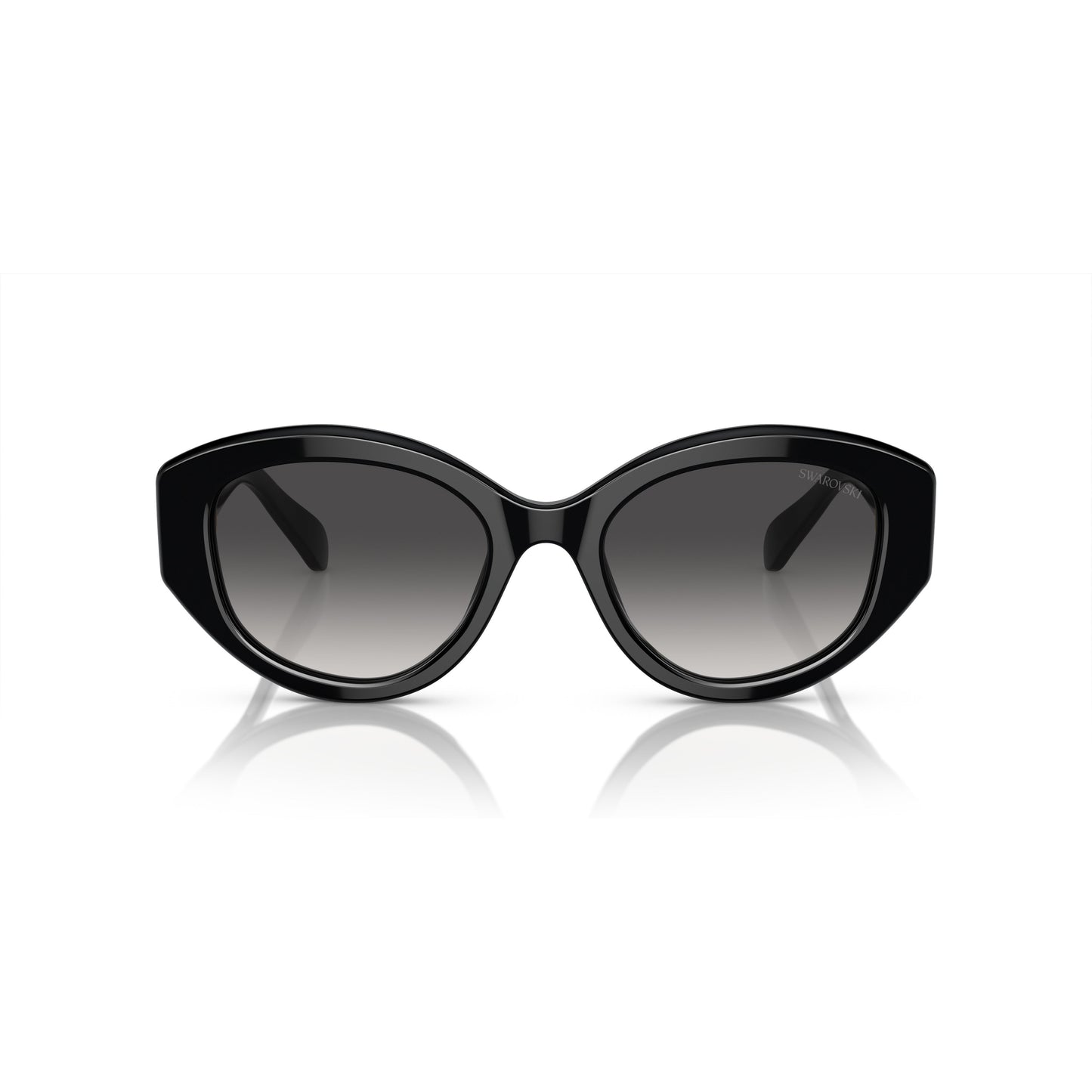 0Sk6005 Oversized Cat-Eye Sunglasses with Crystal Embellishments