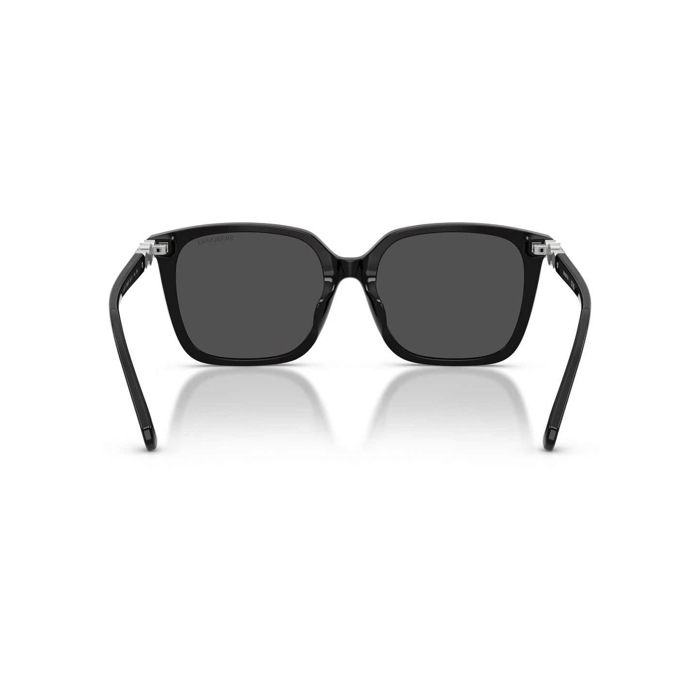 0Sk6053D Square Frame Acetate Sunglasses with Crystal Embellishments