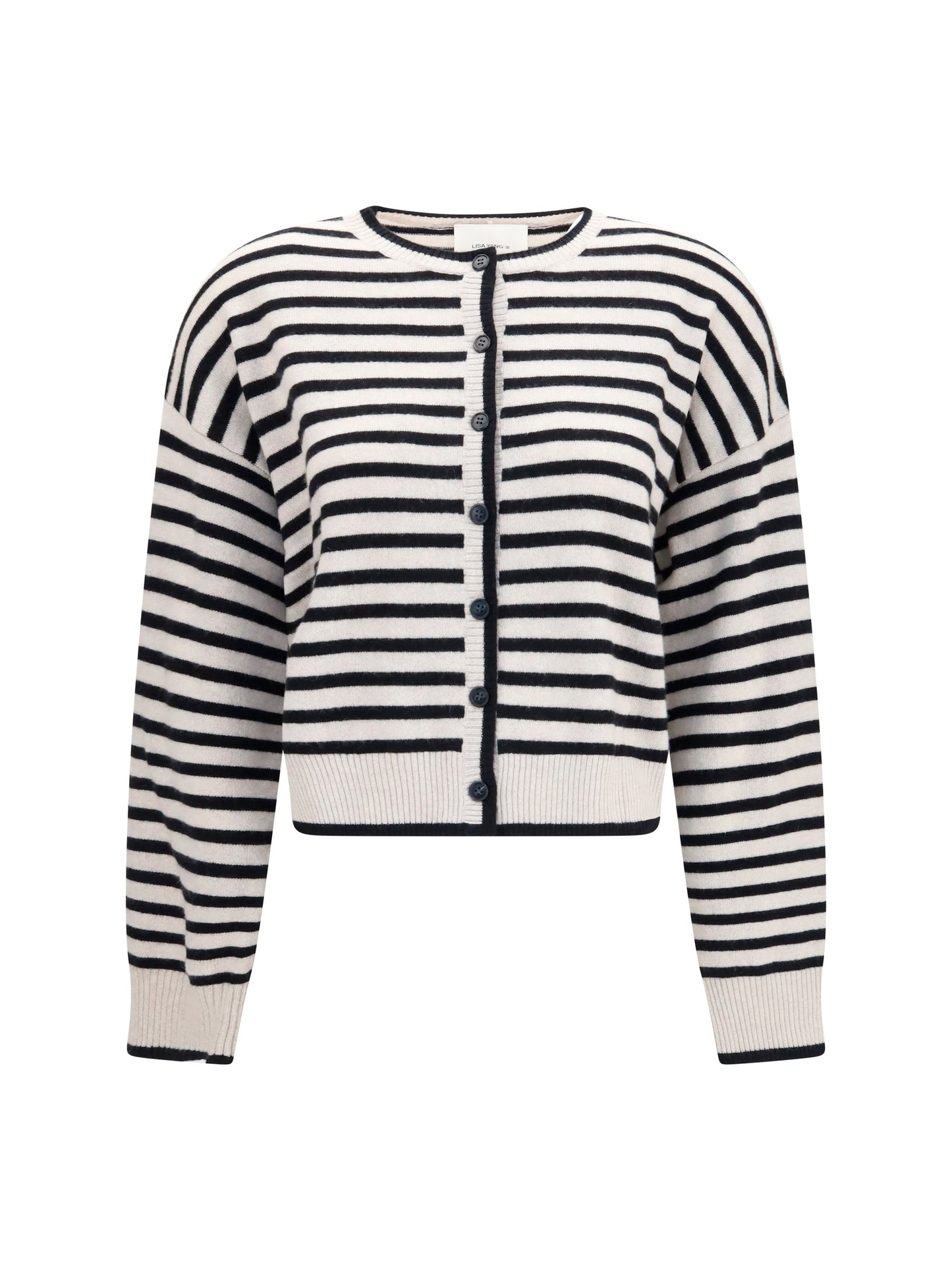 Lisa Yang Women Marit Striped Cardigan