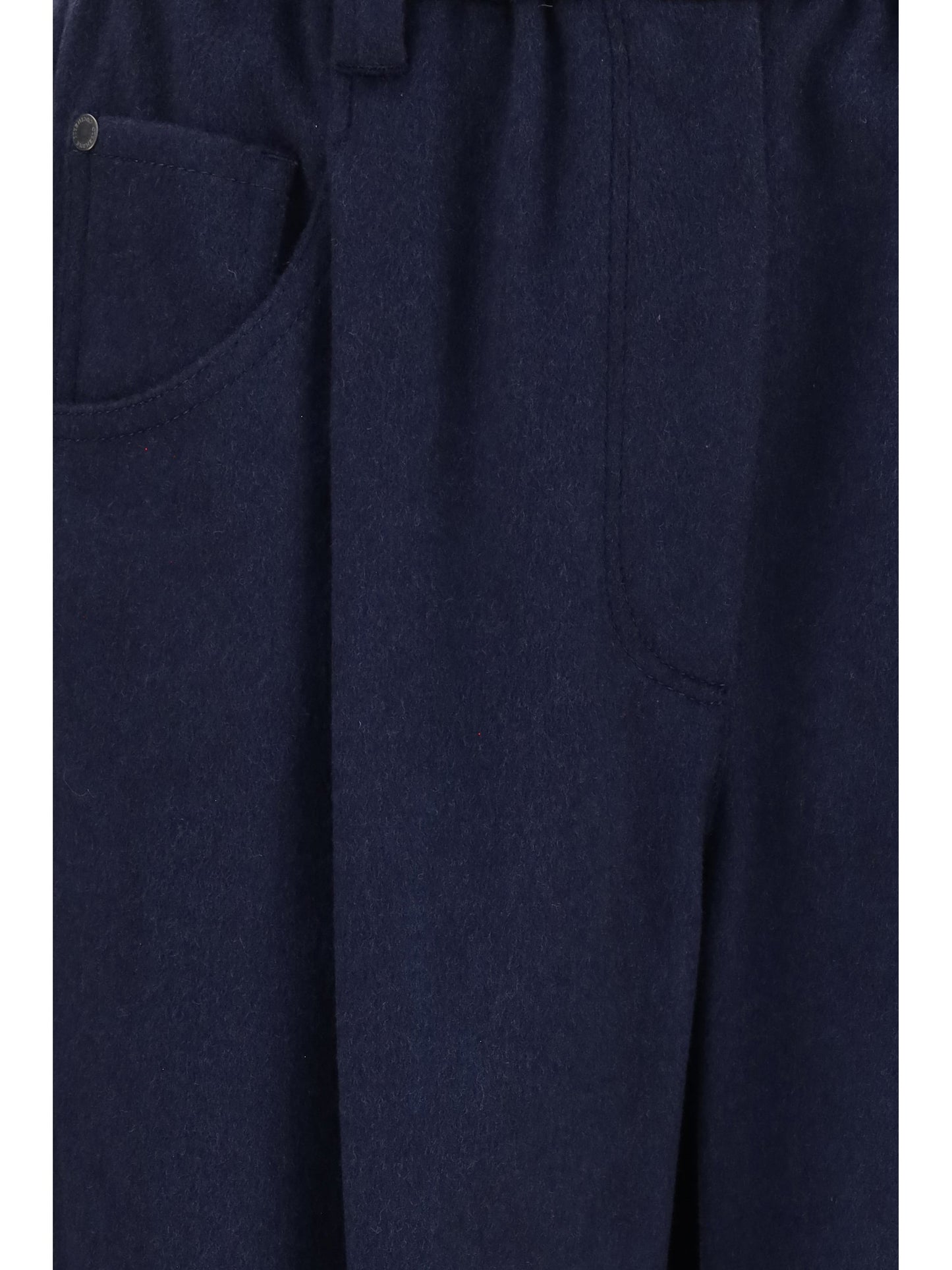 Brunello Cucinelli Women Stretch Wool Pants