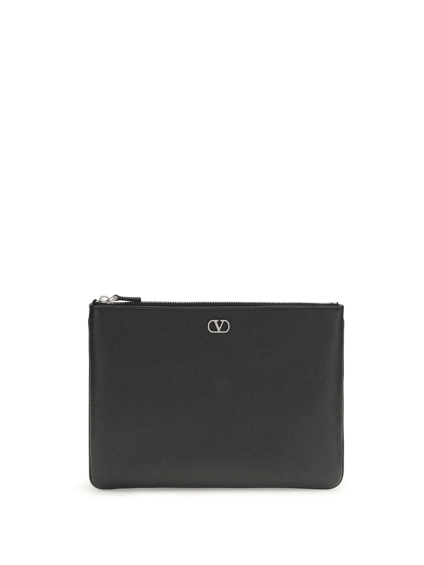 Valentino Garavani Men Leather Pouch