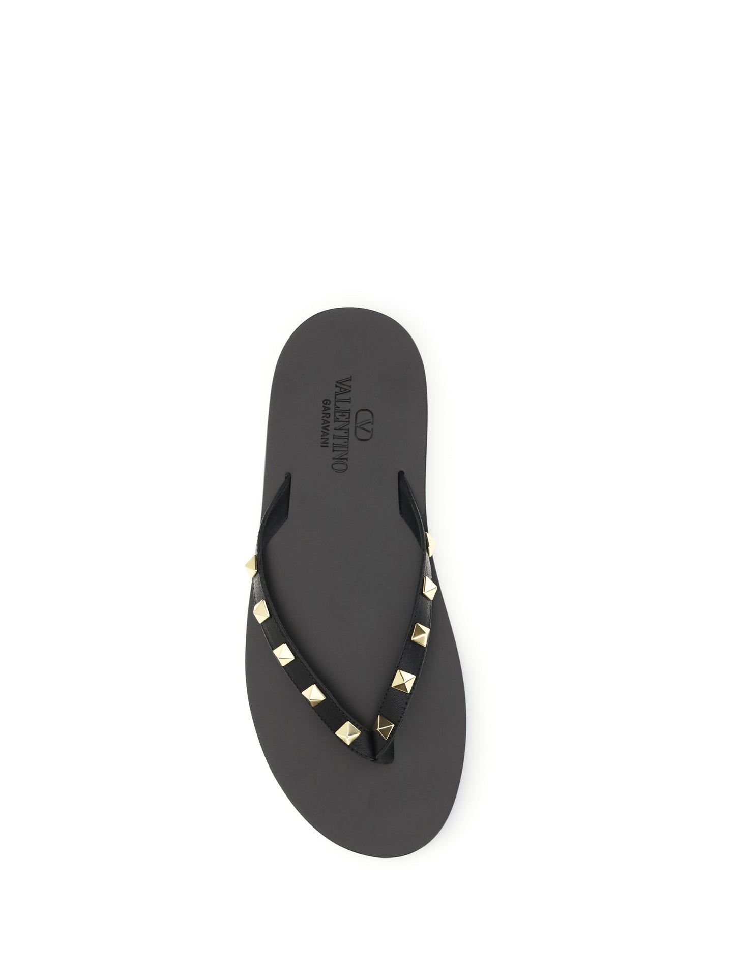 Valentino Garavani Men Rockstud Thong Sandals