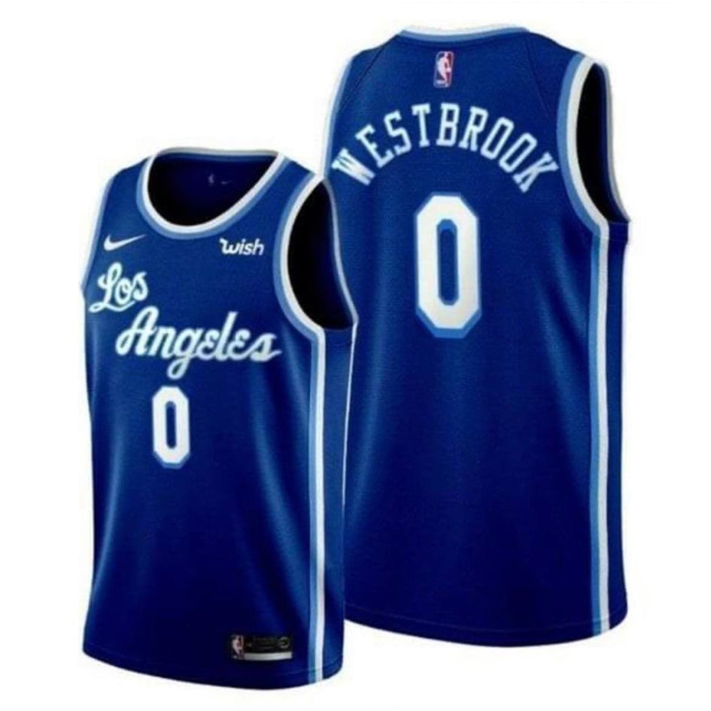 Russel Westbrook Los Angeles Lakers 0 Jersey