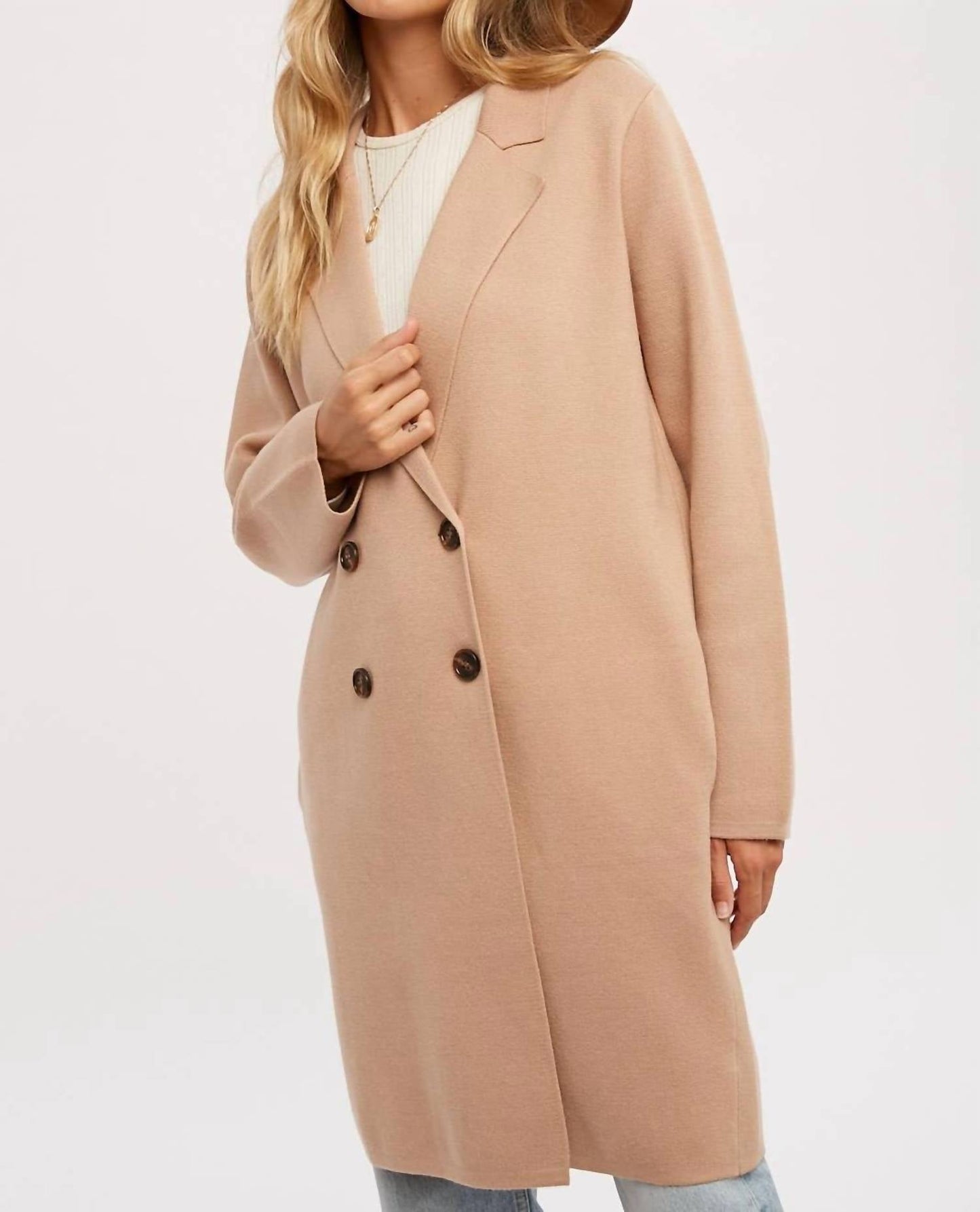Christen Coatigan In Tan
