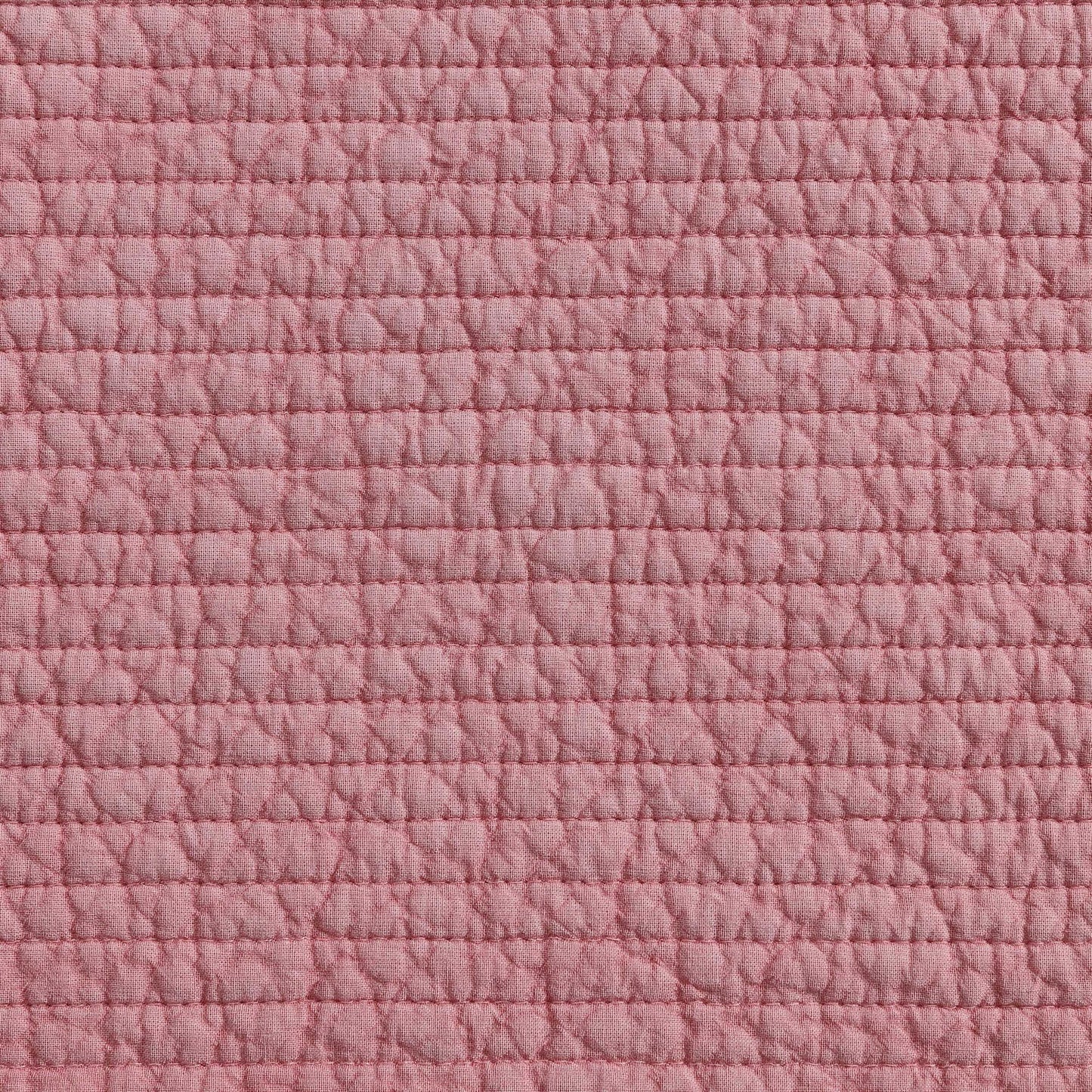 Nautica Seashore Stitch Pink King Quilt Set