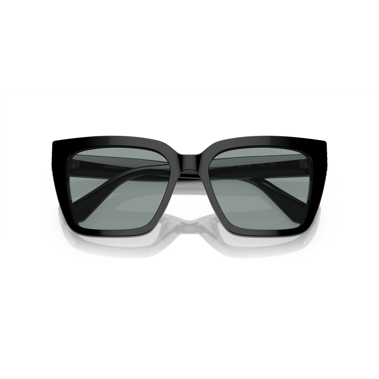 0Sk6013 Oversized Square Frame Sunglasses with Crystal Embellishments