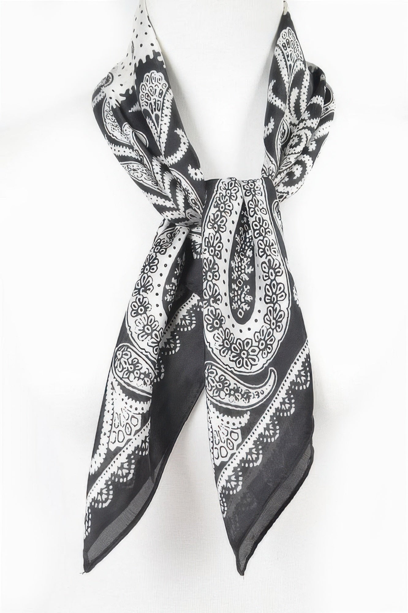 Classic Paisley Multi Print Scarf