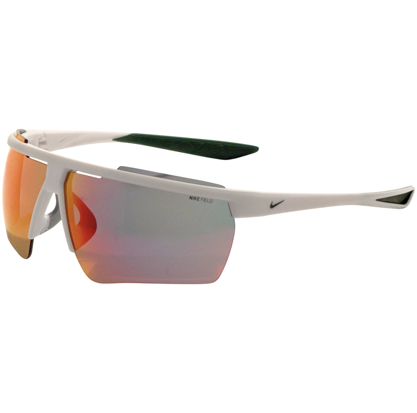 Nike Men's 75 mm White Sunglasses