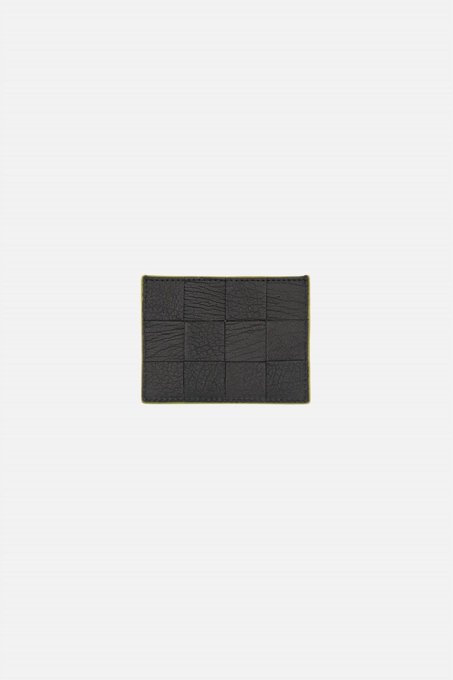 Women's Check Cardholder In Black