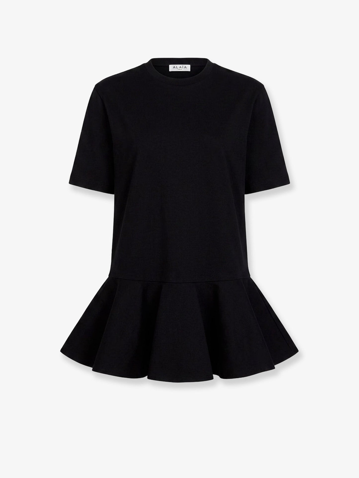 Alaia Women Crinoline Cotton Jersey T-Shirt