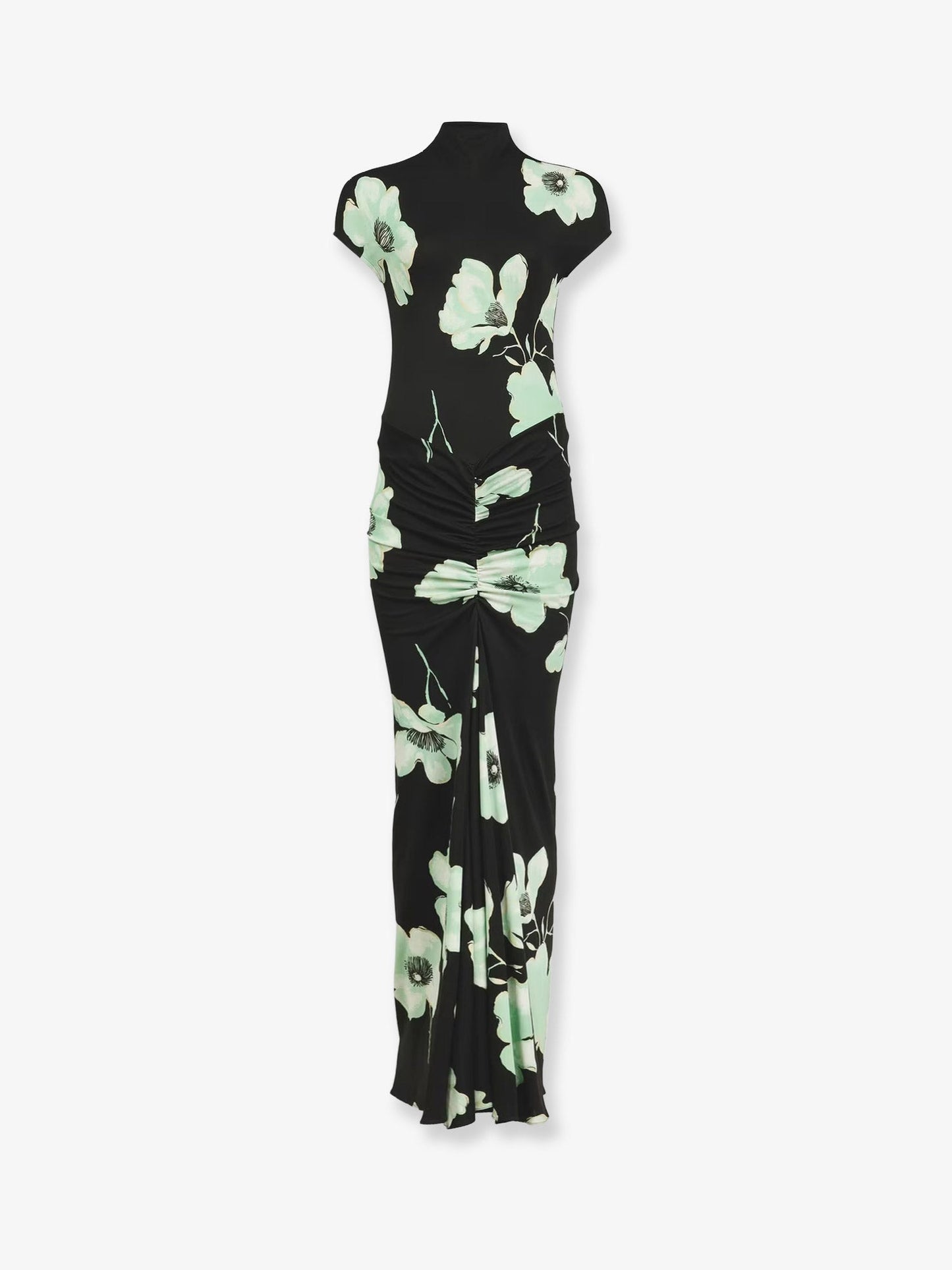 Alaia Women Viscose Dress With Sakura Print