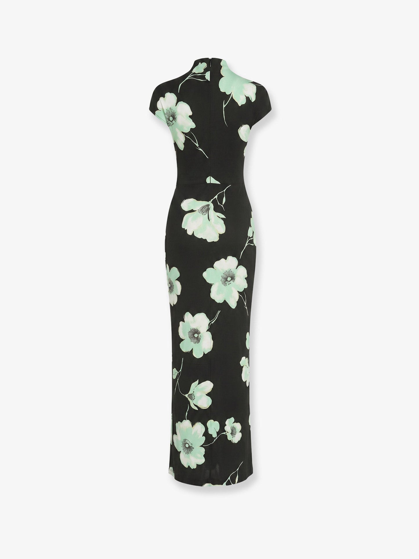 Alaia Women Viscose Dress With Sakura Print