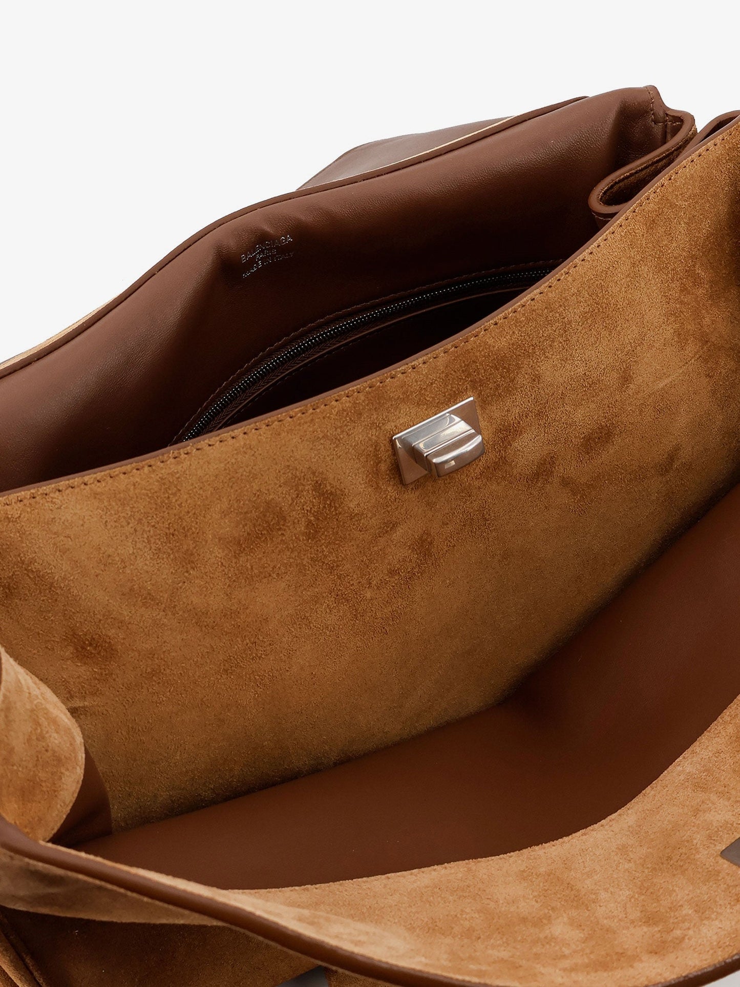 Balenciaga Women Rodeo M Suede Shoulder Bag