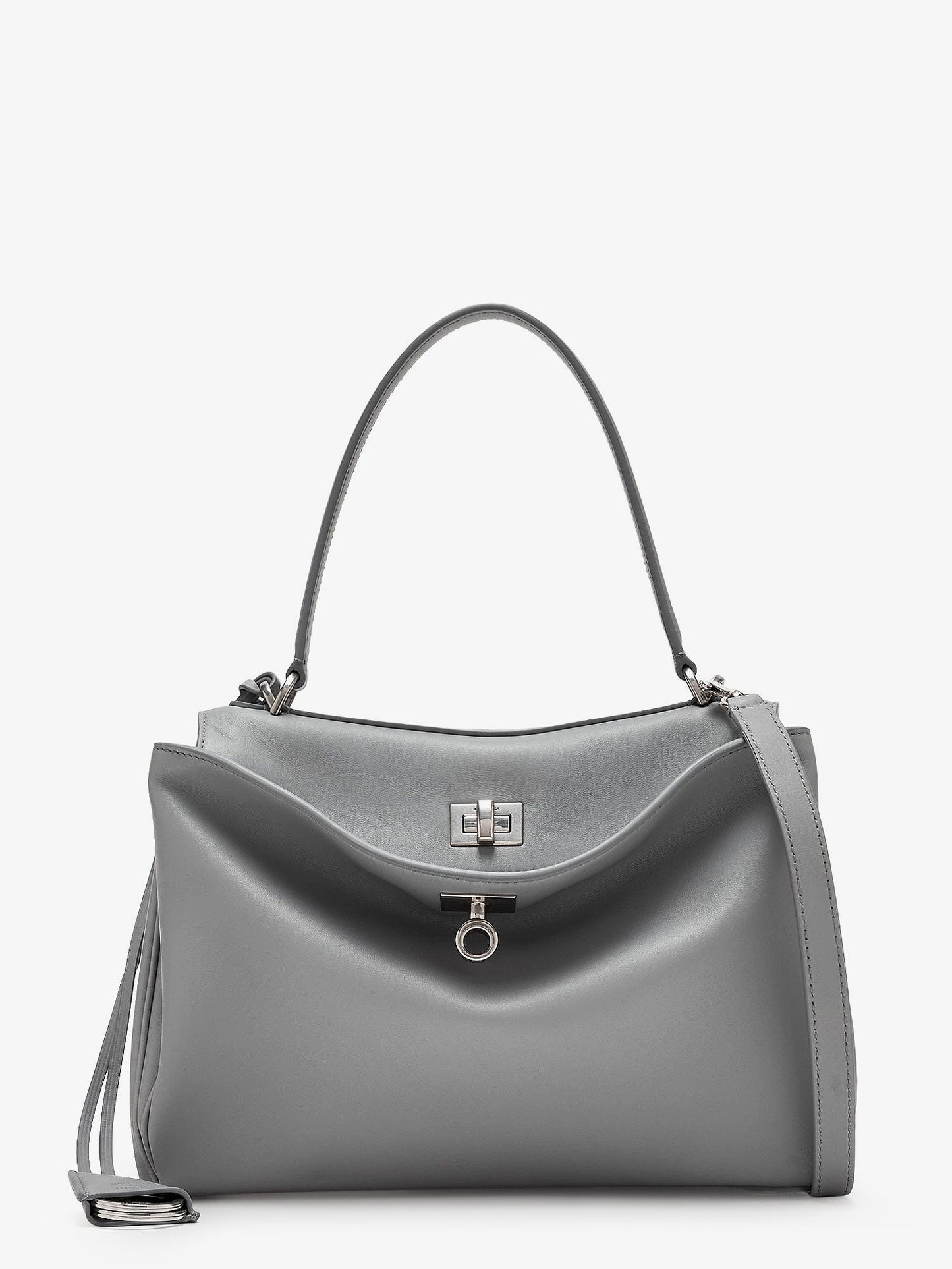 Balenciaga Women Rodeo Leather Crossbody Bag