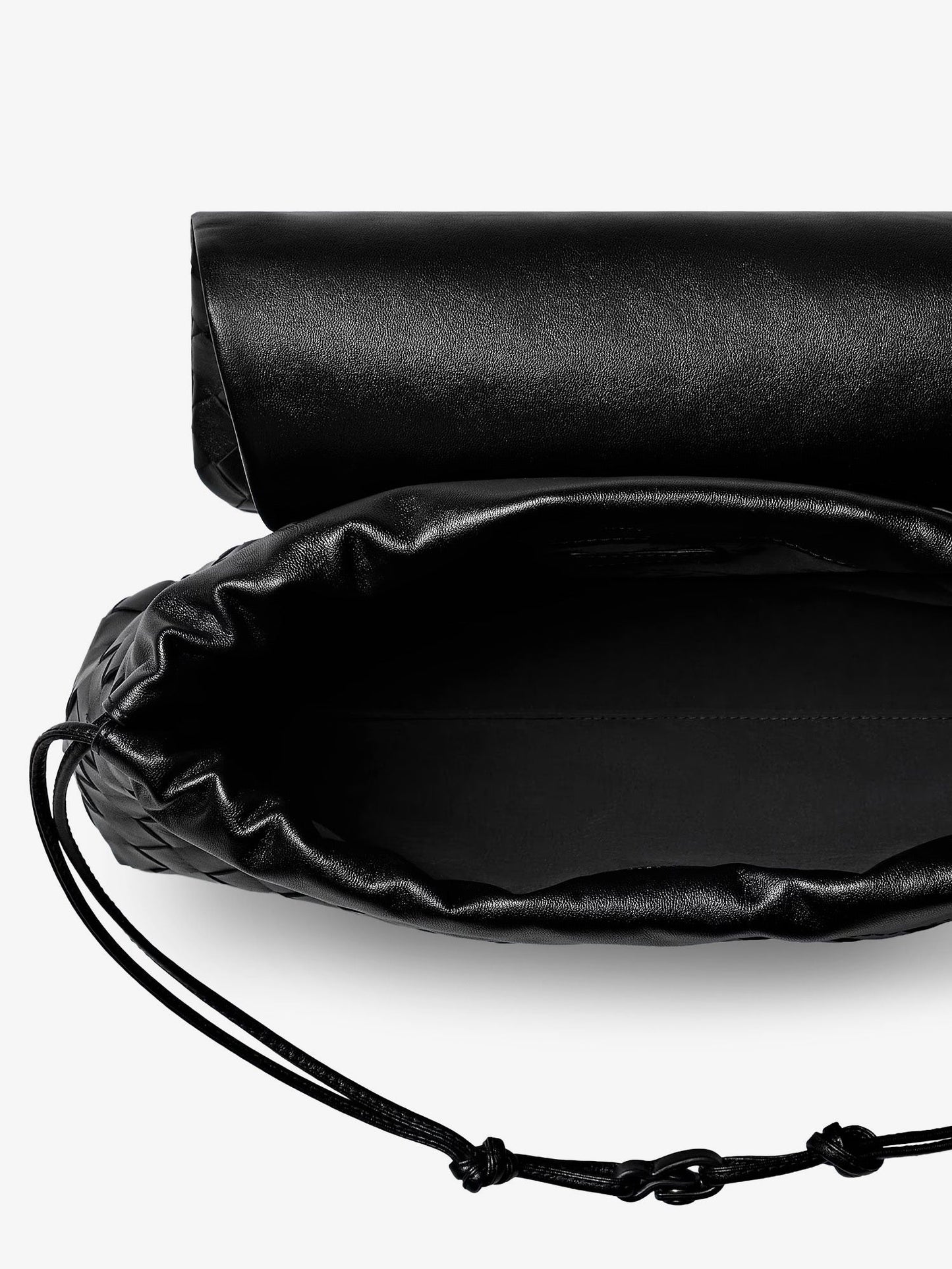 Bottega Veneta Women Leather Shoulder Bag With Intrecciato Pattern