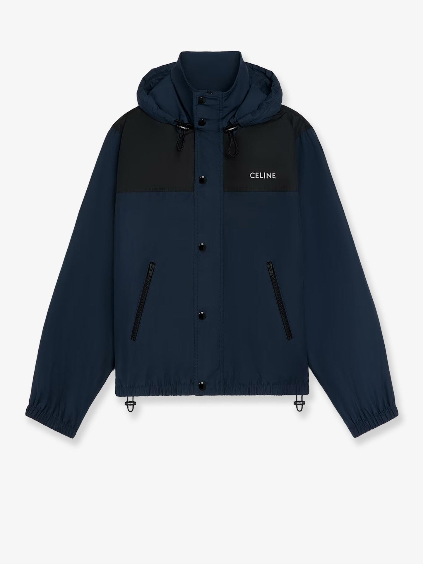 Celine Men Bicolor Nylon Jacket