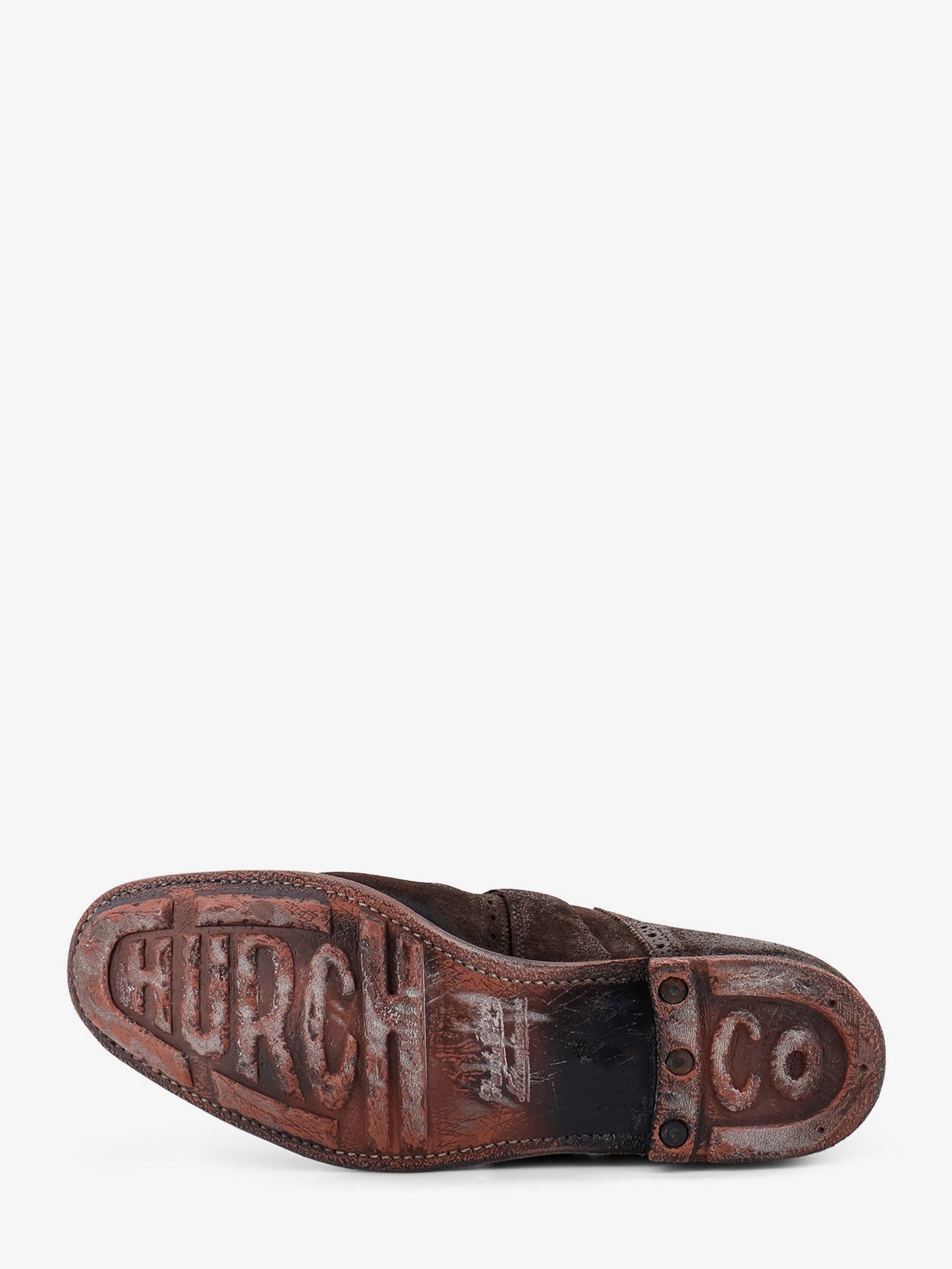Church's Men Shanghai Loafers In Vintage-Effect Suede