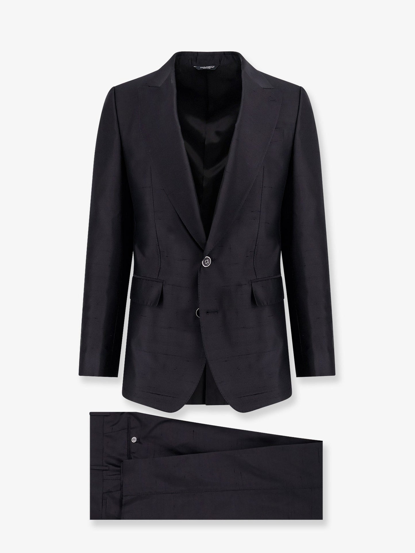 Dolce & Gabbana Men Sicilia Light Silk Shantung Suit
