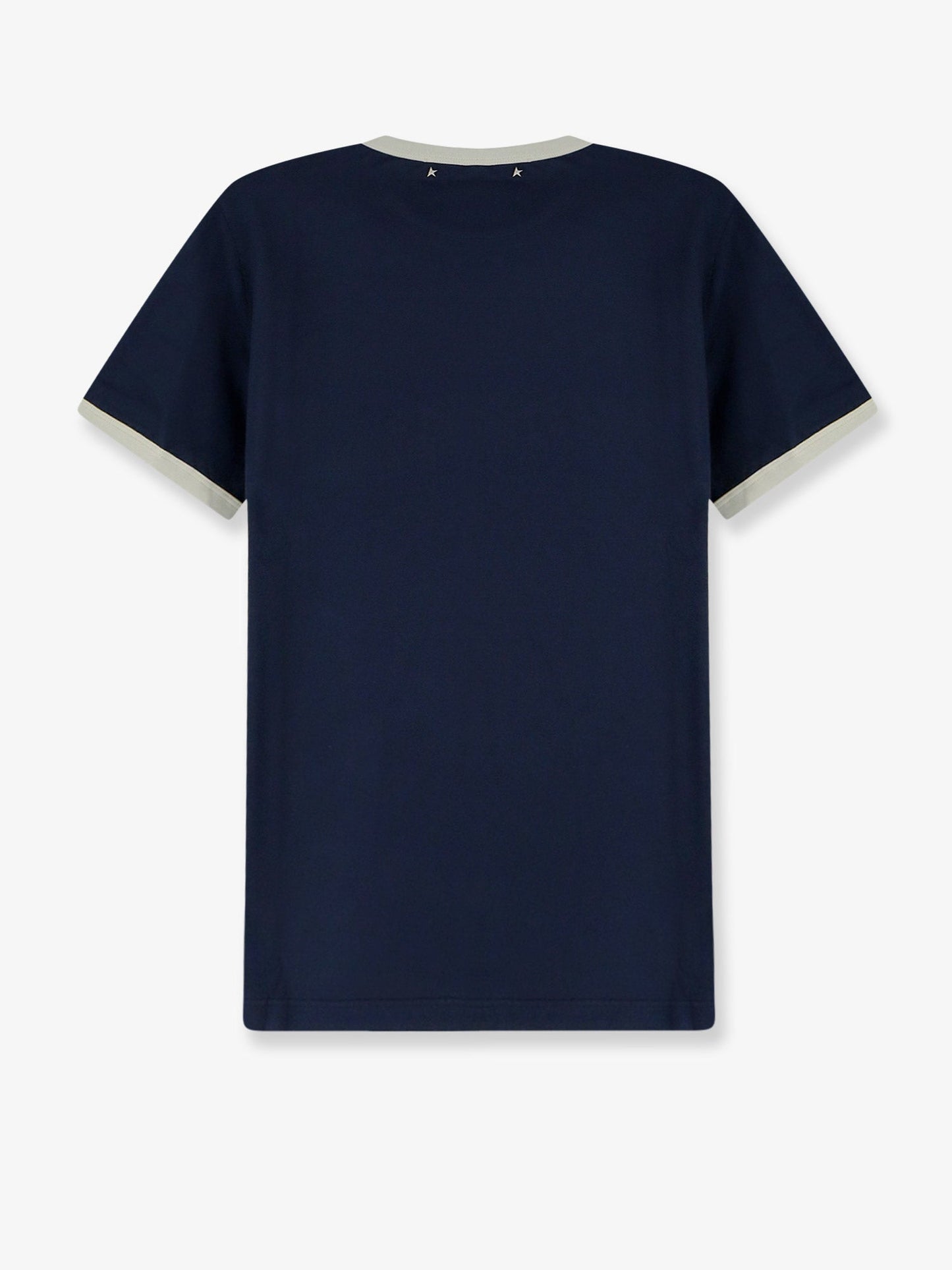 Golden Goose Deluxe Brand Men Cotton T-Shirt With Printed Logo On The Front