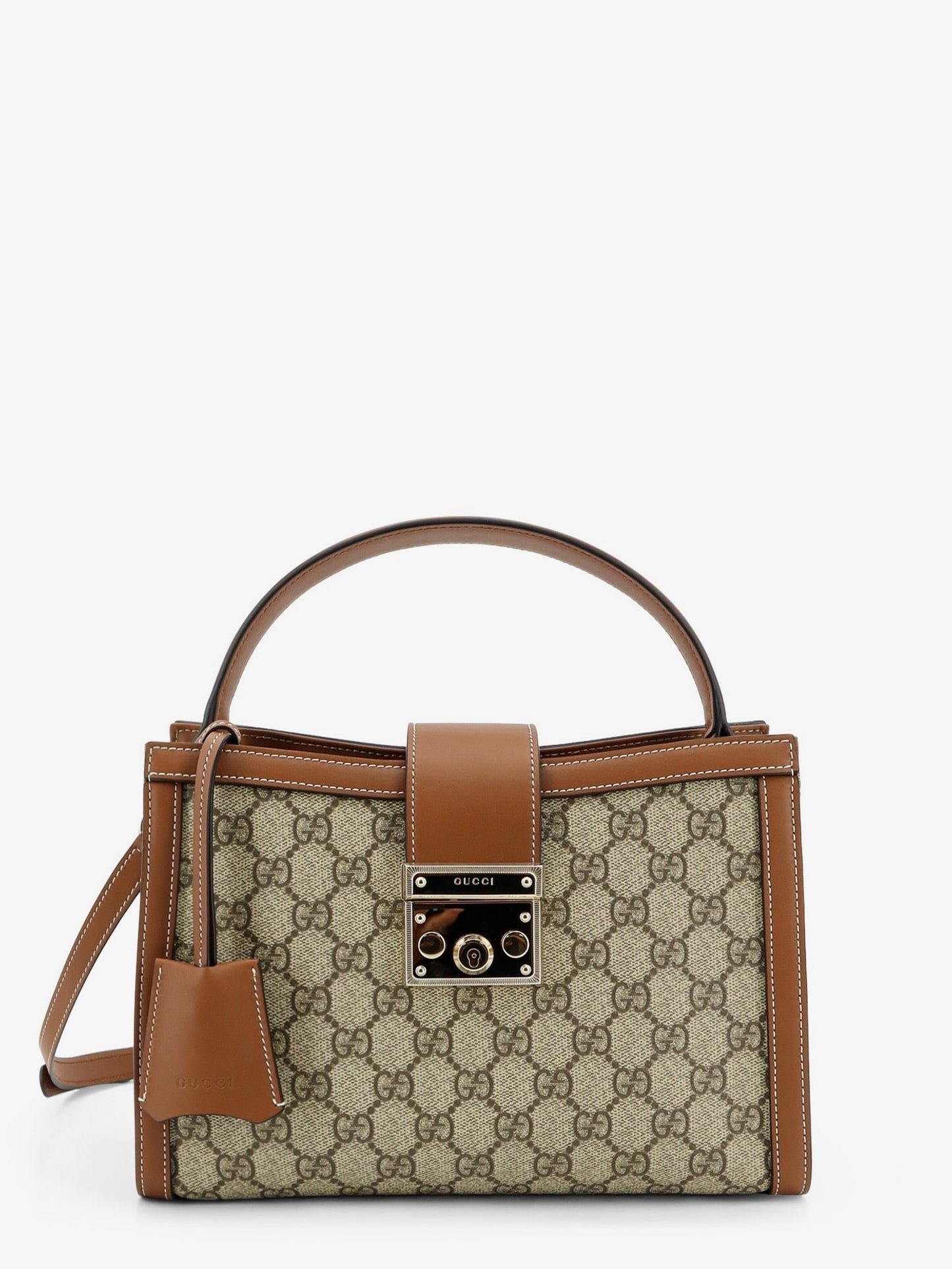 Gucci Women Padlock Handbag With Shoulder Strap