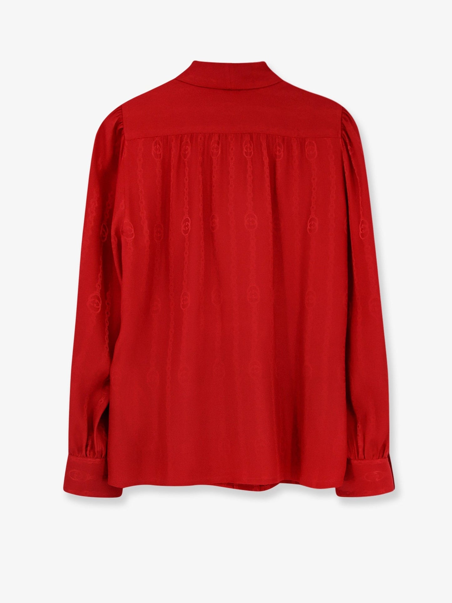 Gucci Women Silk Shirt With Bow