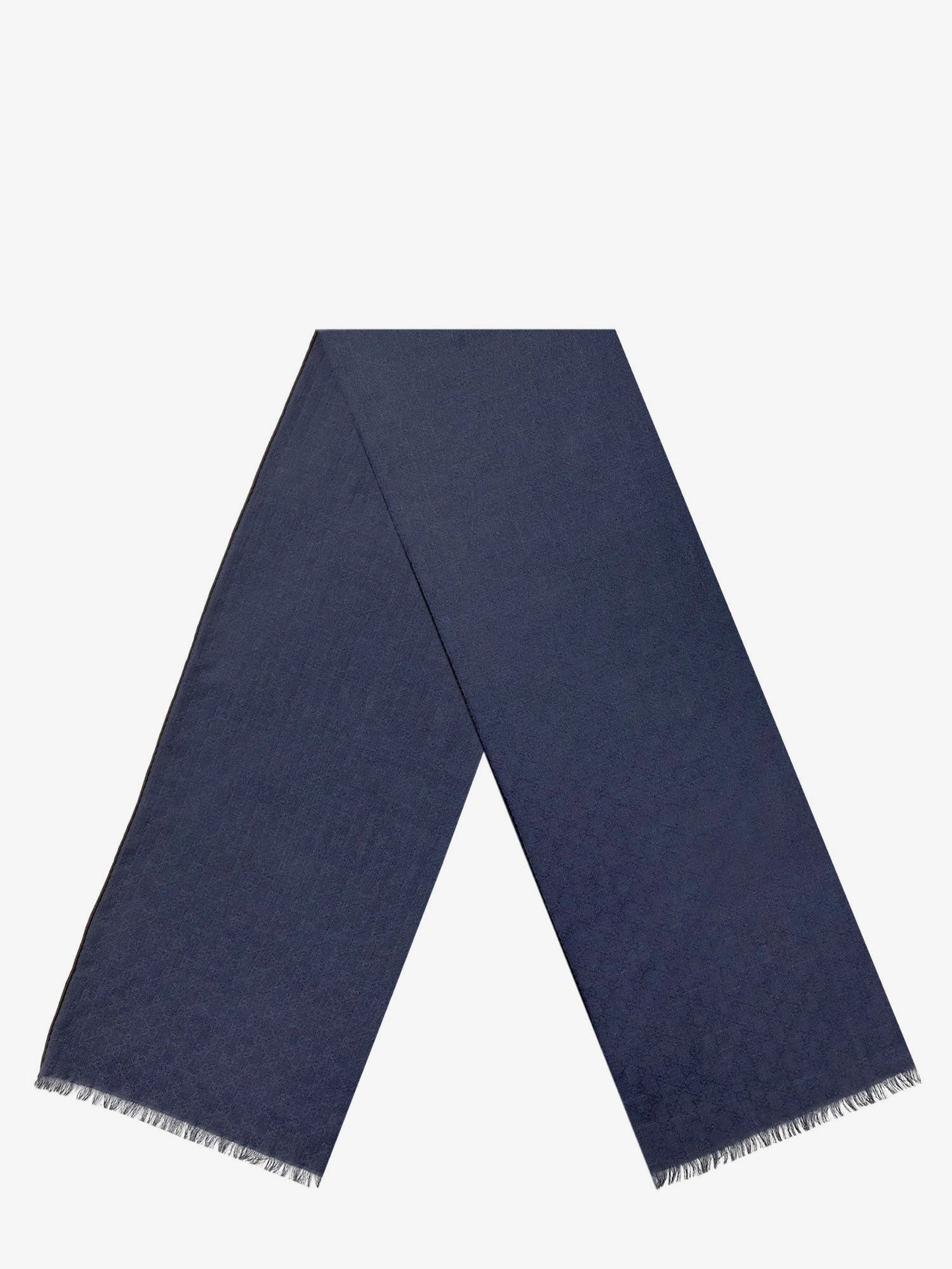 Gucci Men Wool And Silk Scarf