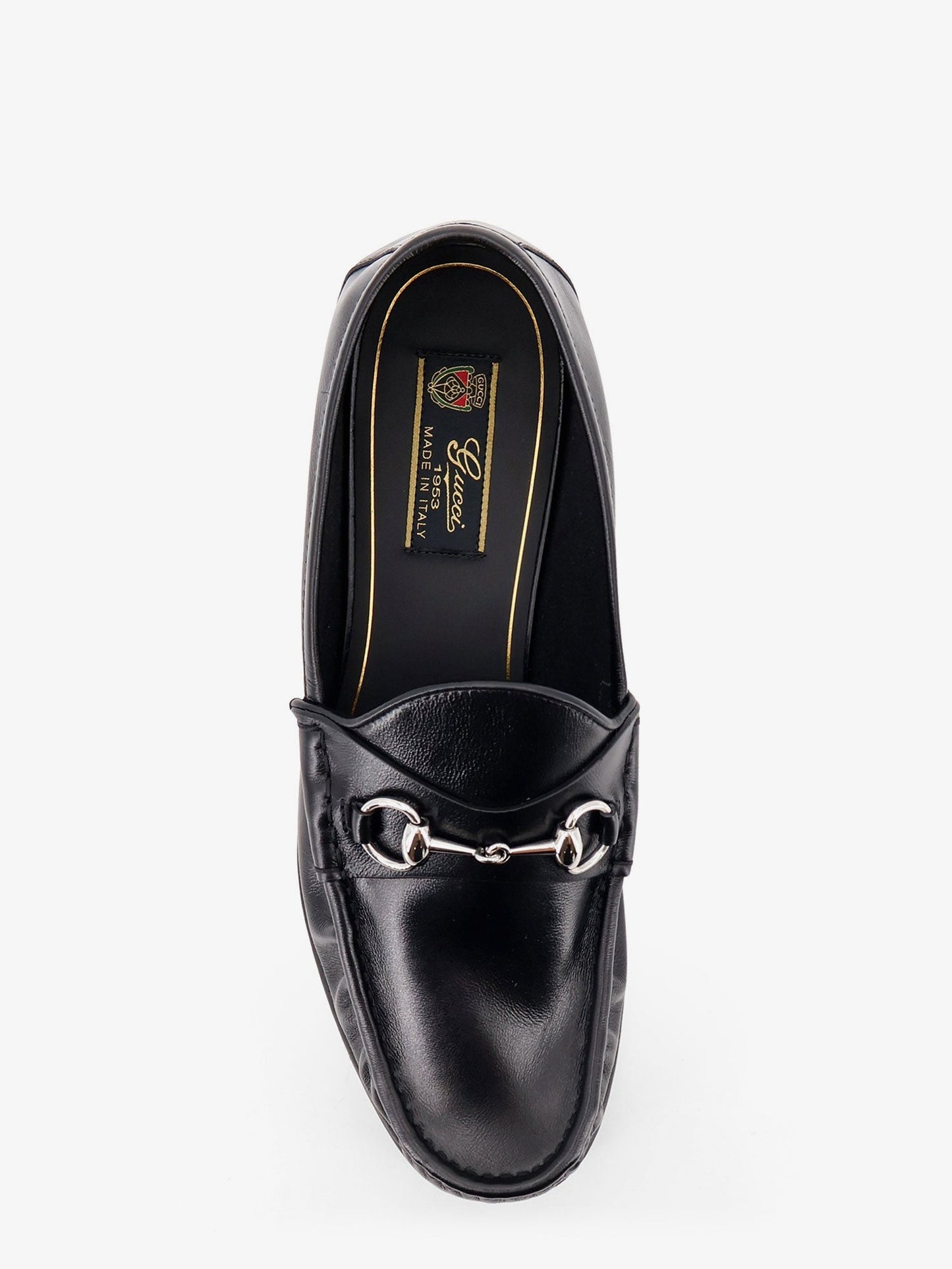 Gucci Men Gucci Lugano Leather Loafers